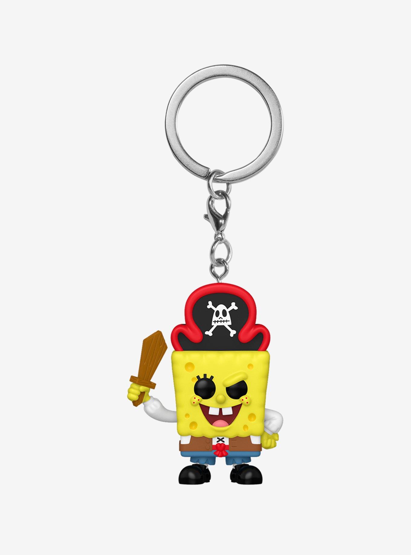 Funko Pocket Pop! The SpongeBob Movie: Search for SquarePants SpongeBob SquarePants Vinyl Keychain, , hi-res