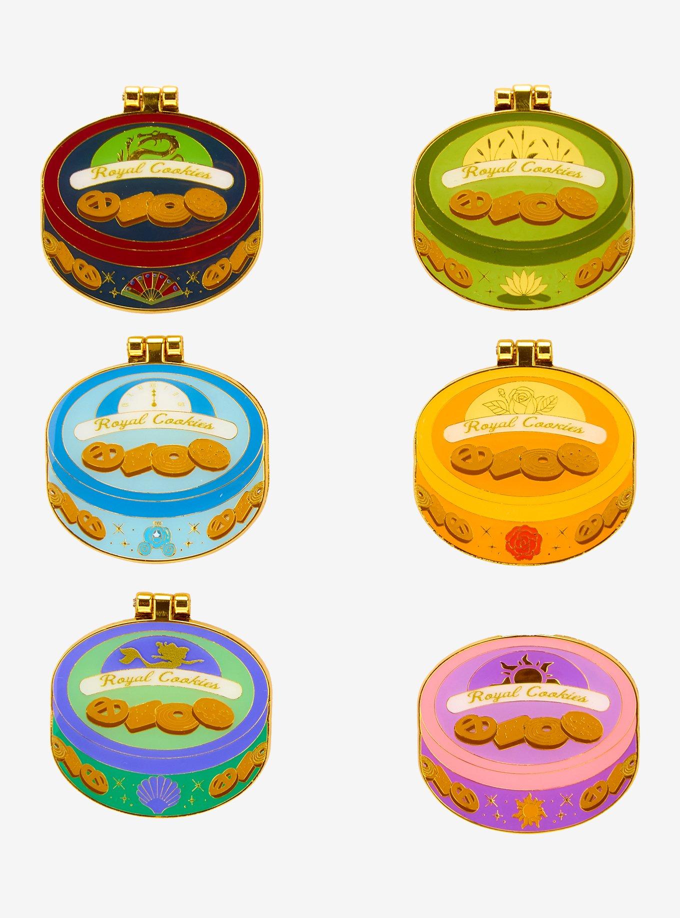 Loungefly Disney Princess Royal Cookies Hinged Blind Box Enamel Pin &mdash; BoxLunch Exclusive, , hi-res