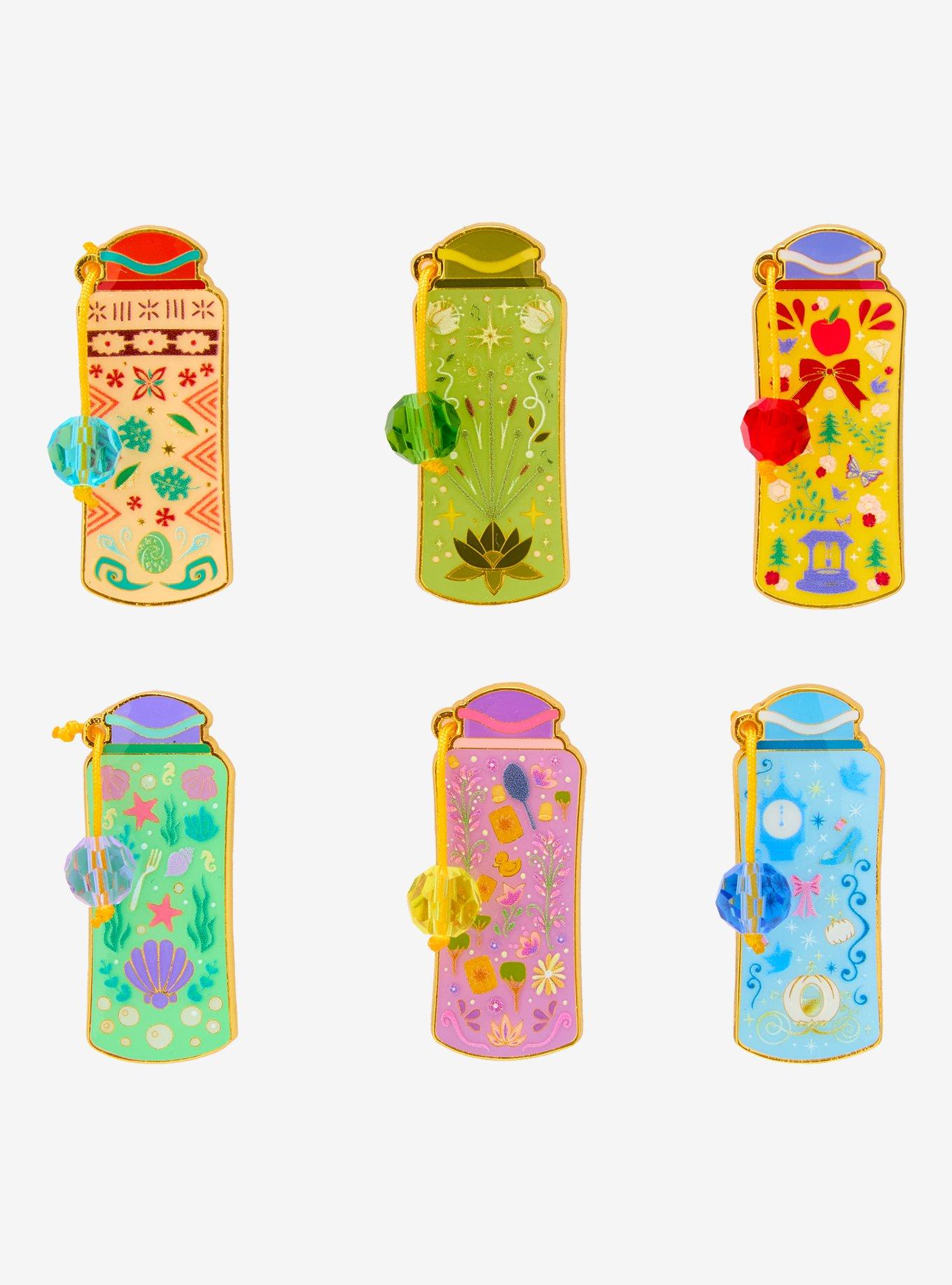 Loungefly Disney Princess Beaded Water Bottle Blind Box Enamel Pin — BoxLunch Exclusive, , hi-res