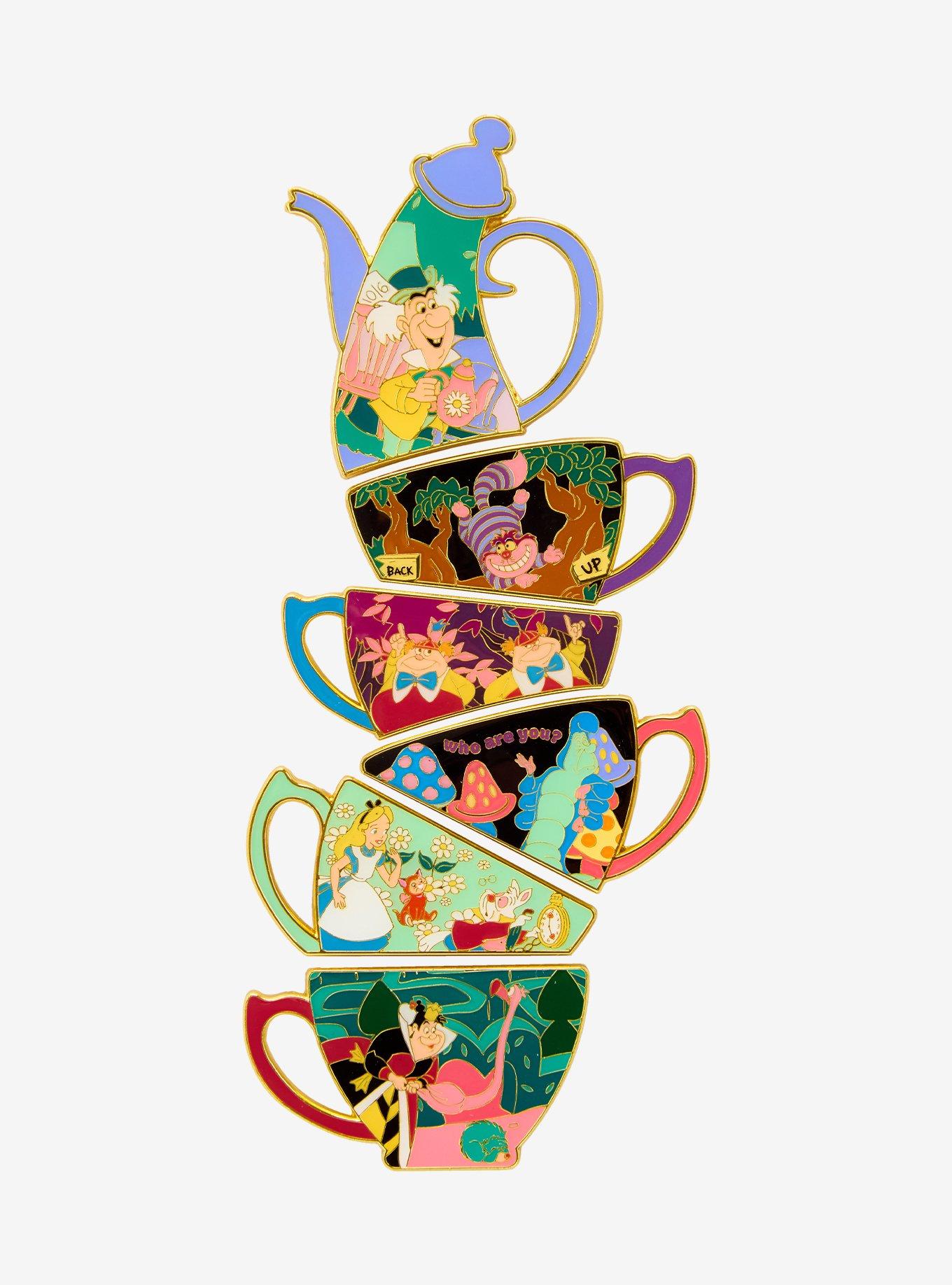 Loungefly Disney Alice in Wonderland Tea Cup Blind Box Enamel Pin &mdash; BoxLunch Exclusive, , hi-res
