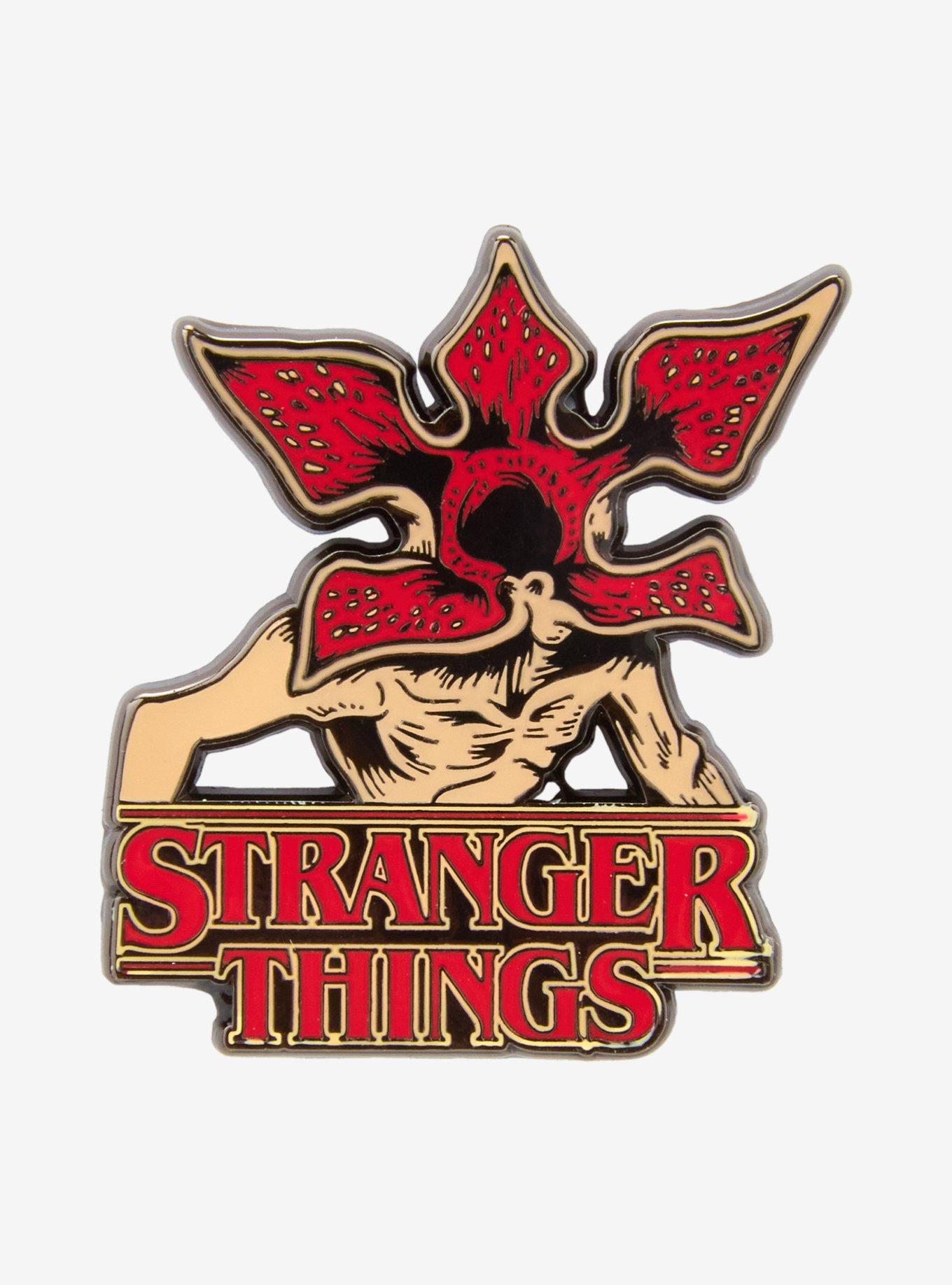 Loungefly Stranger Things Demogorgon Enamel Pin - BoxLunch Exclusive, , hi-res