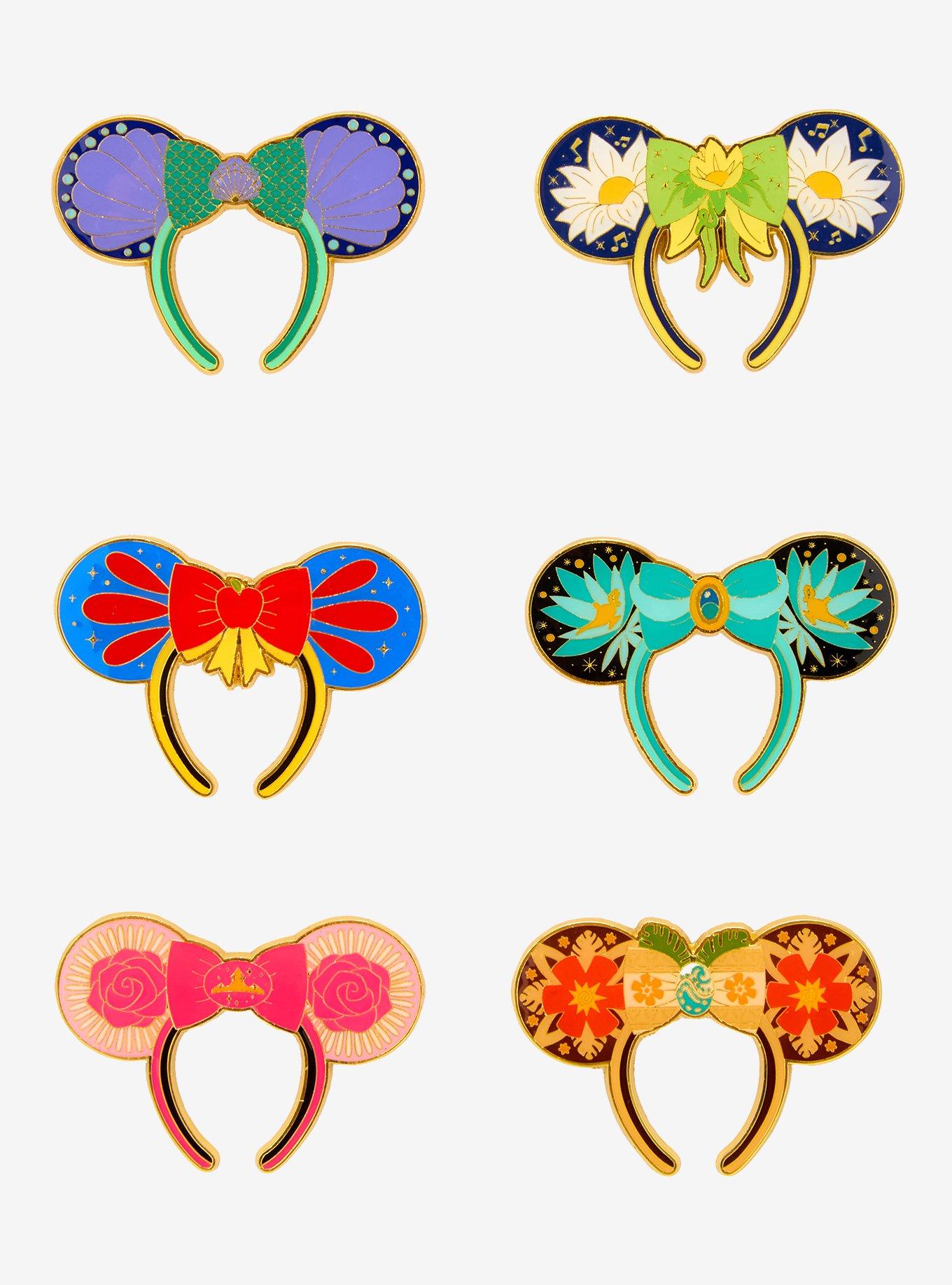 Loungefly Disney Princess Minnie Mouse Ears Blind Box Enamel Pin — BoxLunch Exclusive, , hi-res