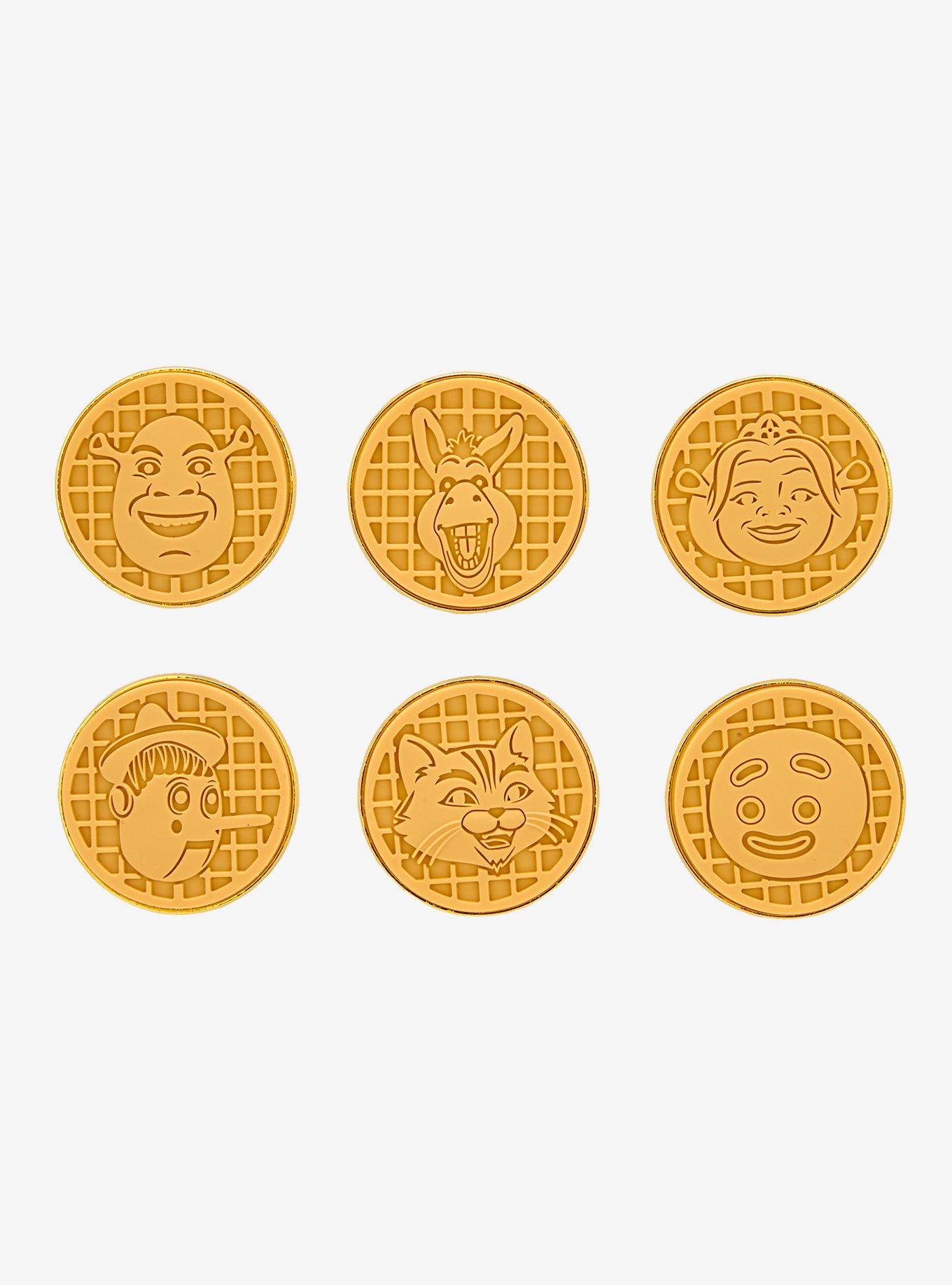 Loungefly DreamWorks Shrek Waffle Scented Blind Box Enamel Pin — BoxLunch Exclusive, , hi-res