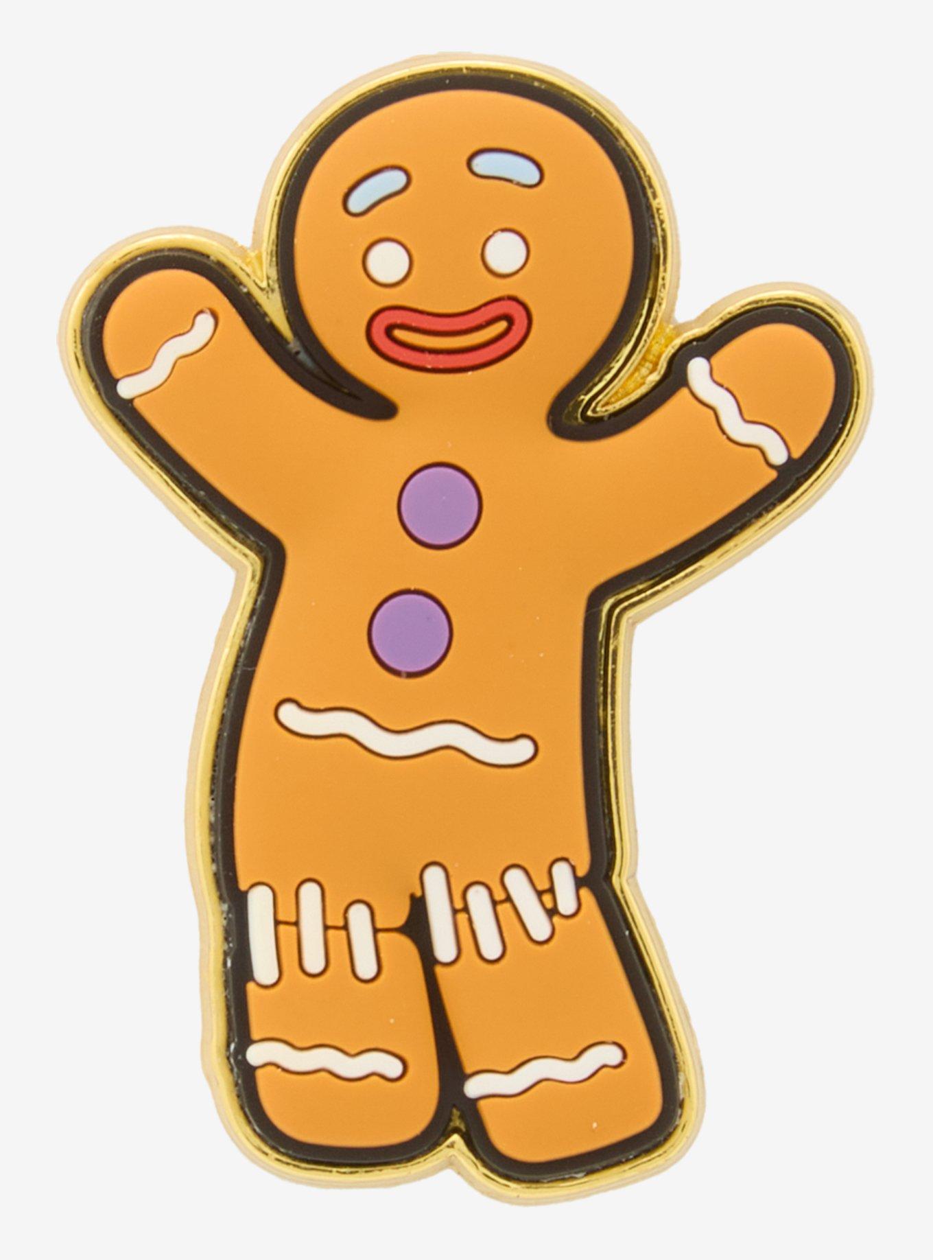 DreamWorks Shrek Gingy Scented Enamel Pin — BoxLunch Exclusive, , hi-res
