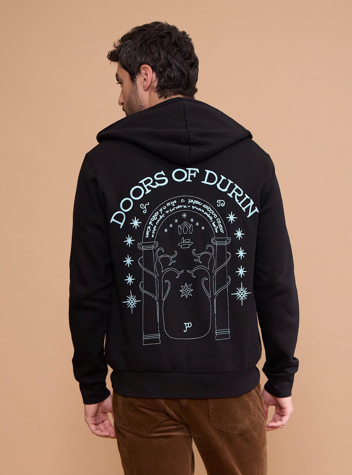 Our Universe The Lord Of The Rings Doors Of Durin Glow-In-The-Dark Hoodie Our Universe Exclusive, , hi-res
