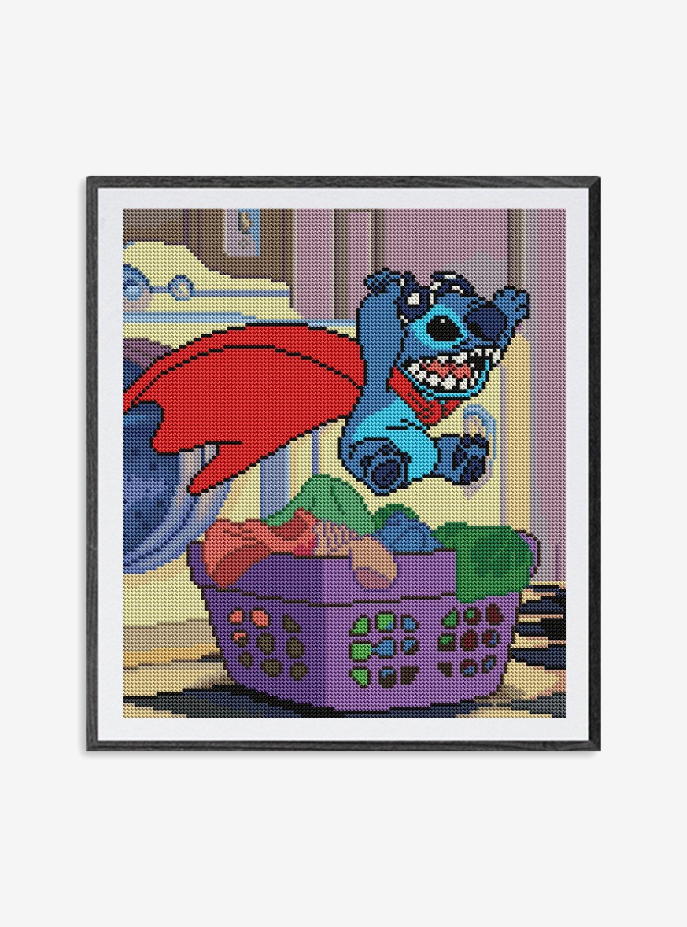 Disney Stitch Laundry Rhinestone Art Kit Hot Topic Exclusive, , hi-res