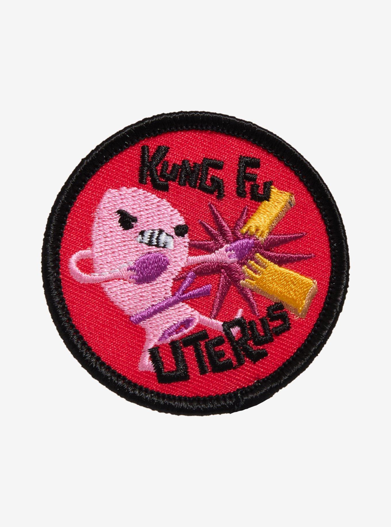 Badge Bomb Kung Fu Uterus Patch, , hi-res