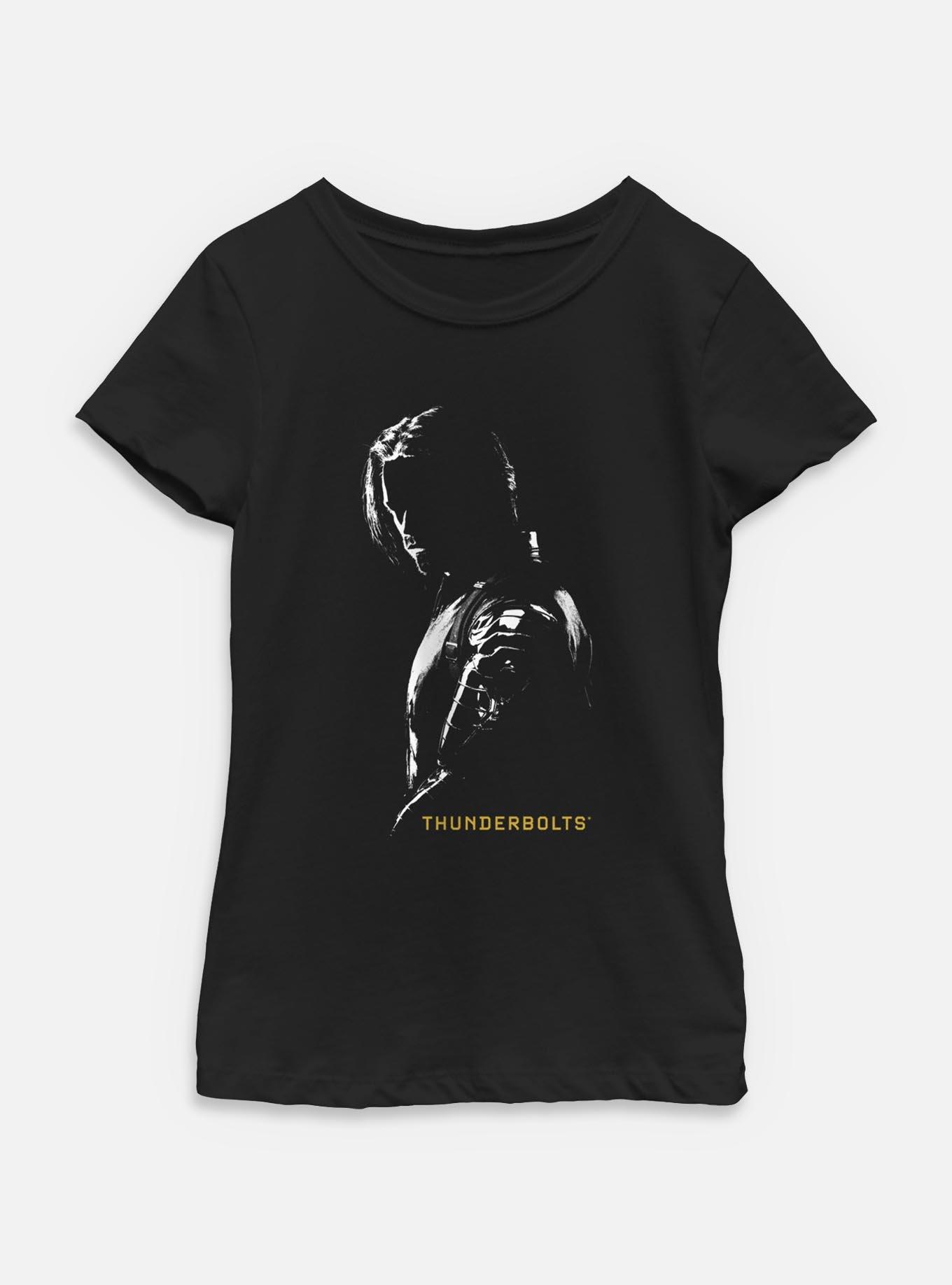 Marvel Thunderbolts* Bucky Barnes In Shadows Youth Girls T-Shirt, , hi-res
