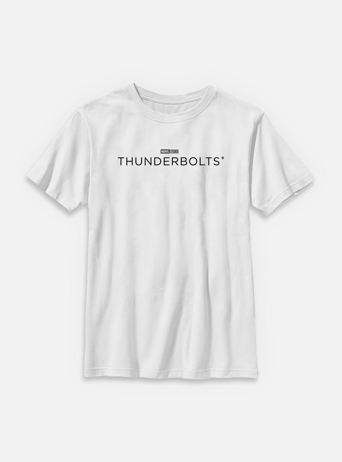 Marvel Thunderbolts* Black Logo Youth T-Shirt, , hi-res