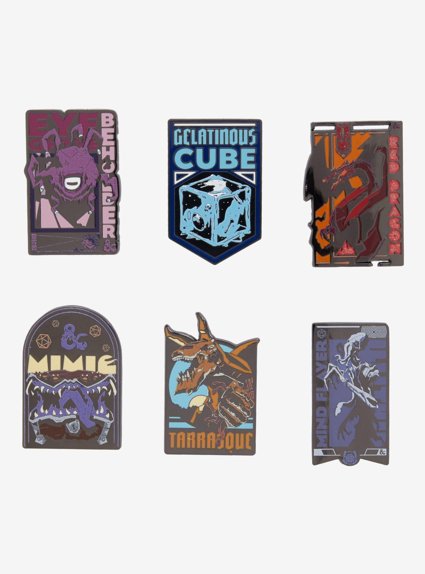 Loungefly Dungeons & Dragons Creature Blind Box Enamel Pin, , hi-res