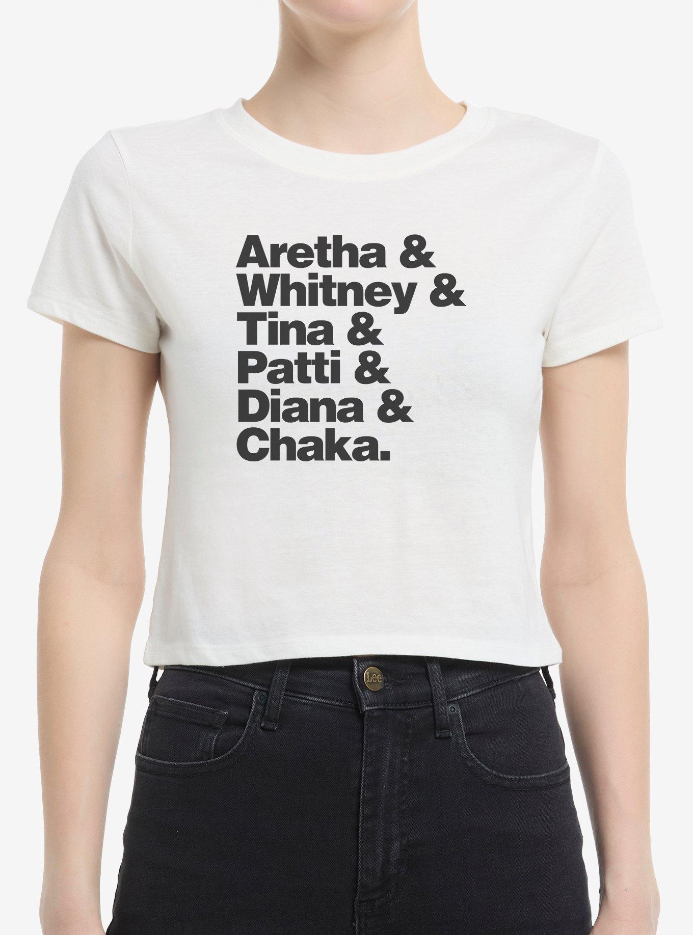 Black History Month Aretha Whitney Tina Patti Diana Chaka Girls Baby T-Shirt, , hi-res