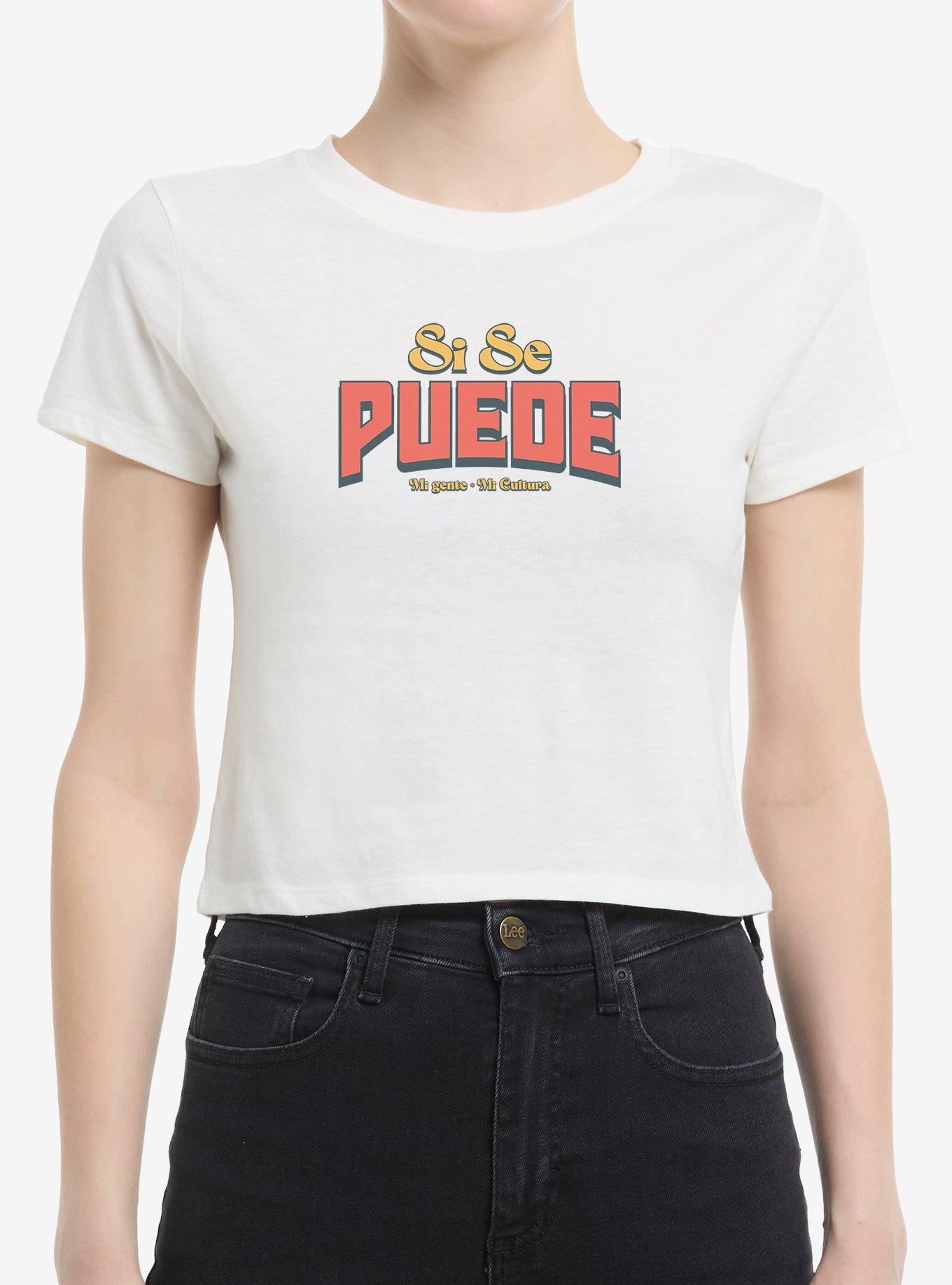 Si Se Puede Girls Baby T-Shirt, CLOUD DANCER, hi-res