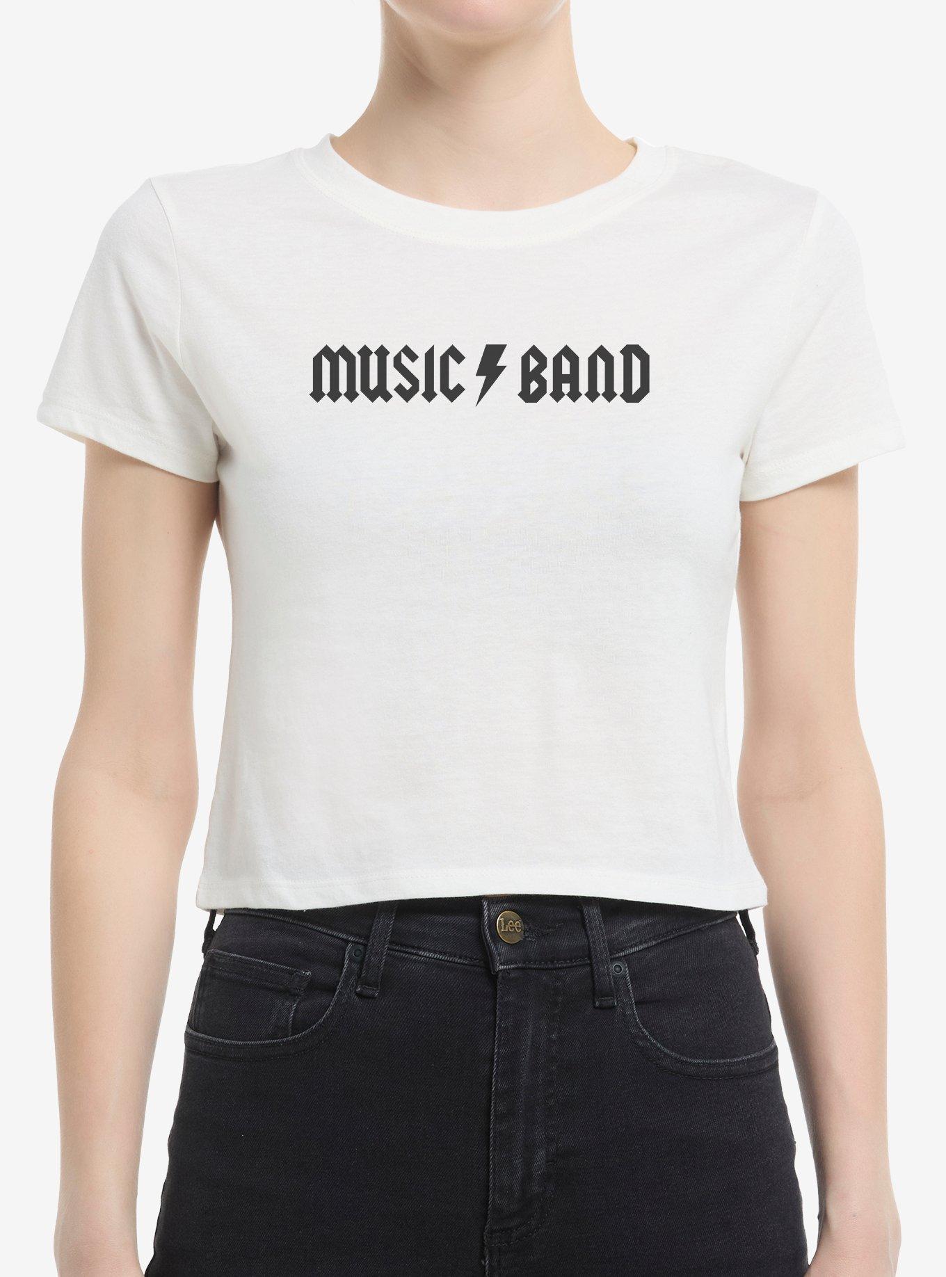 Music Band Logo Girls Baby T-Shirt, CLOUD DANCER, hi-res