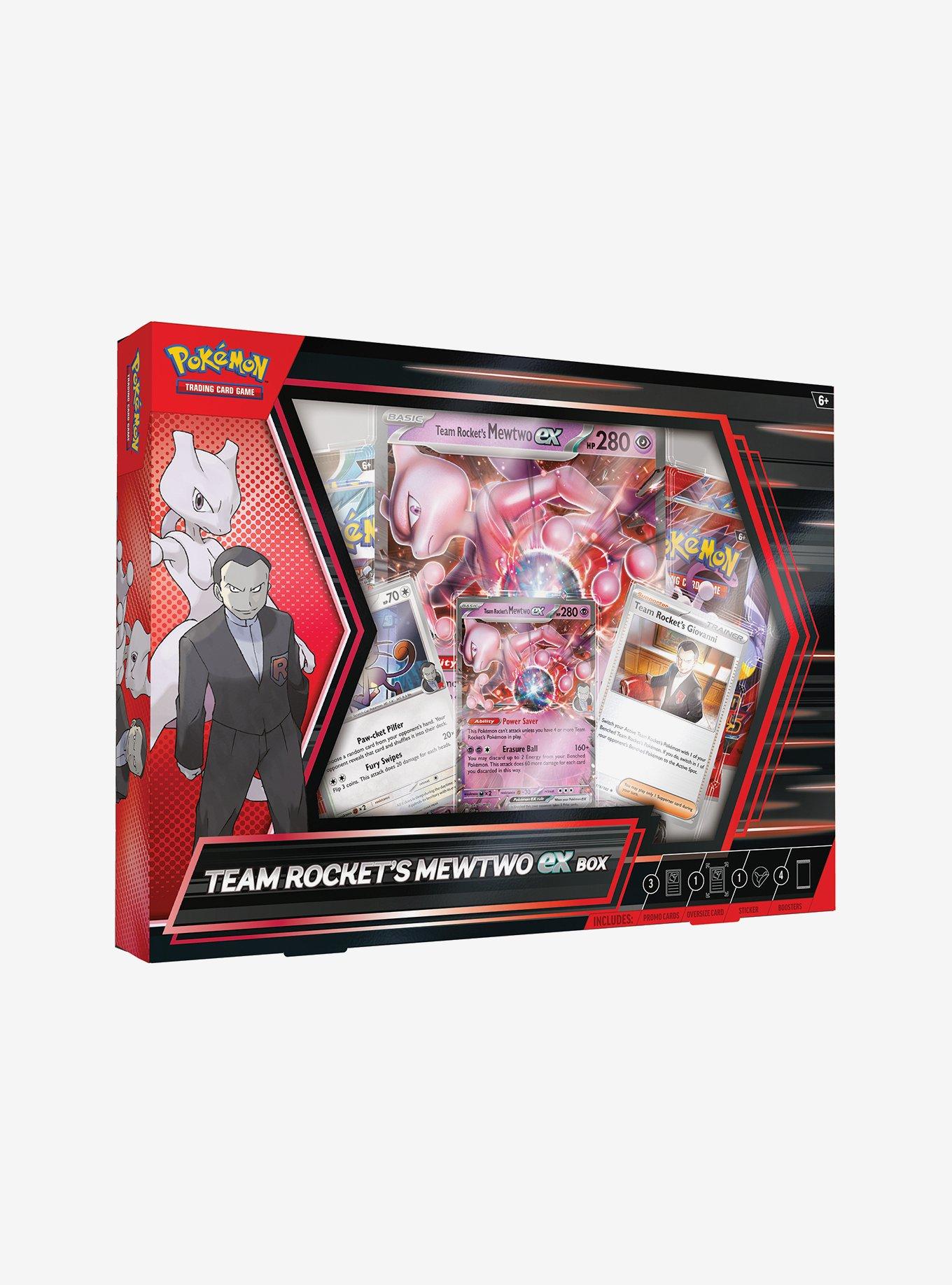 [美品]Team Rocket Mewtwo EX Amazon.com: Pokemon TCG: Team Rocket's Mewtwo ex Box - 4