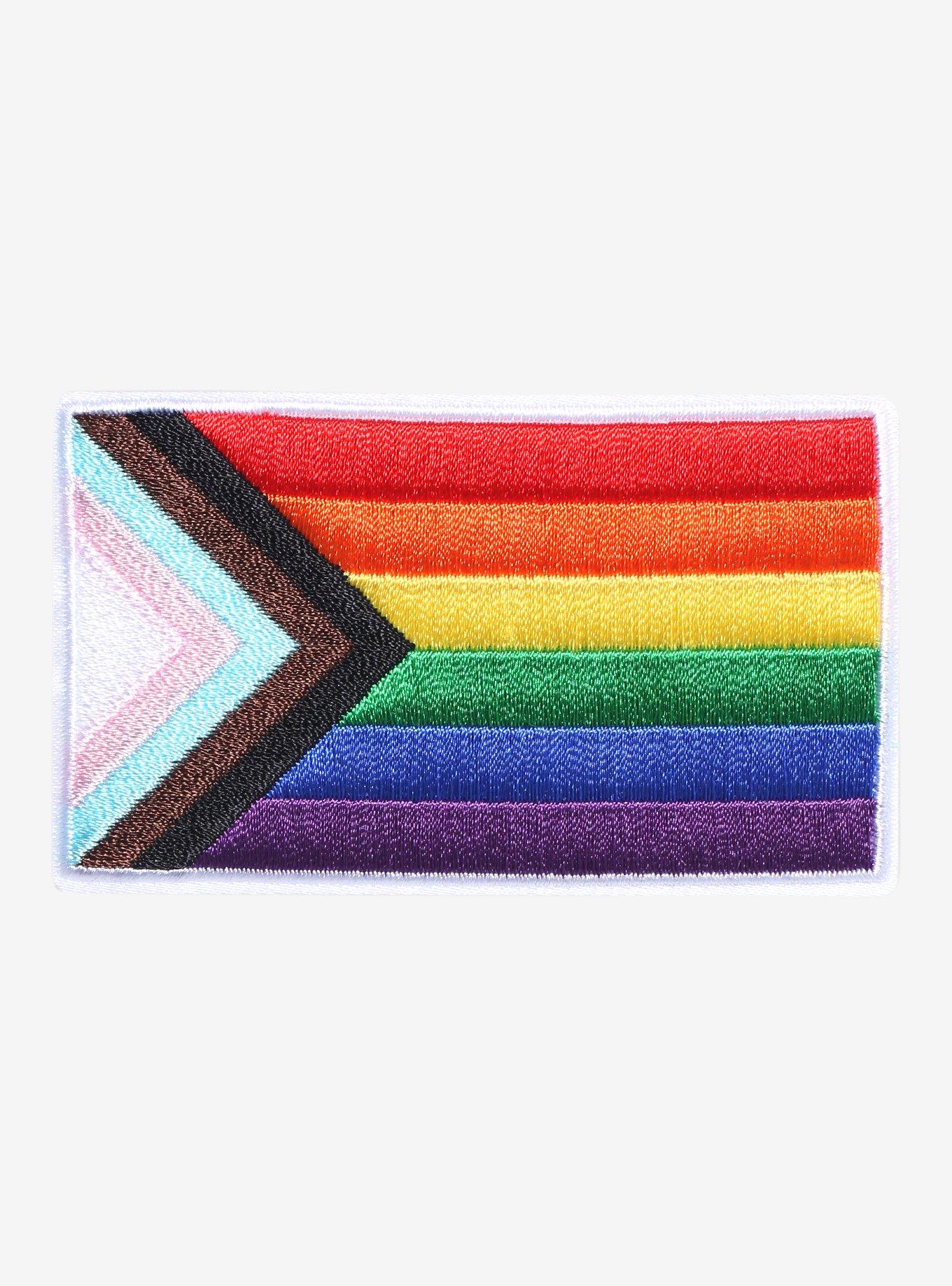 Progress Pride Flag Patch, , hi-res