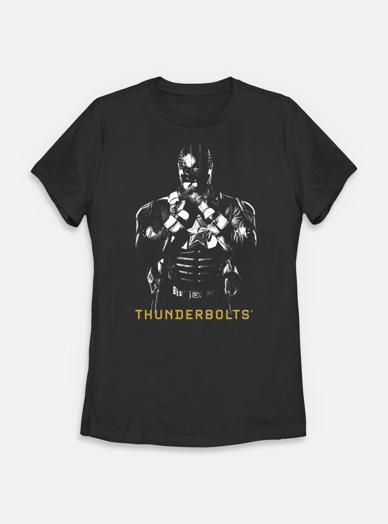 Marvel Thunderbolts* Red Guardian In Shadows Womens T-Shirt, BLACK, hi-res