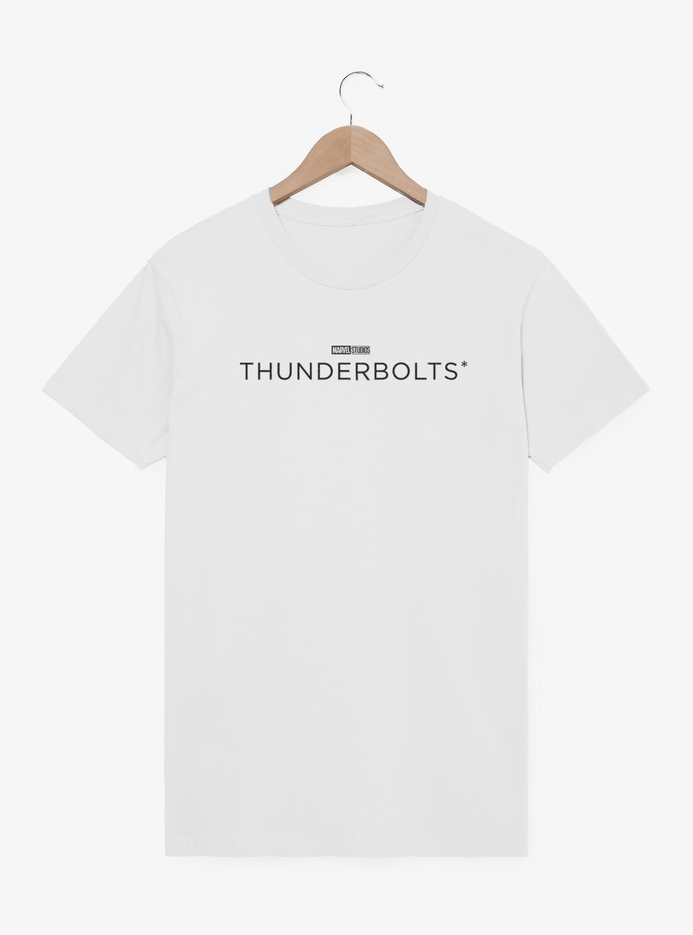 Marvel Thunderbolts* Black Logo T-Shirt, WHITE, hi-res