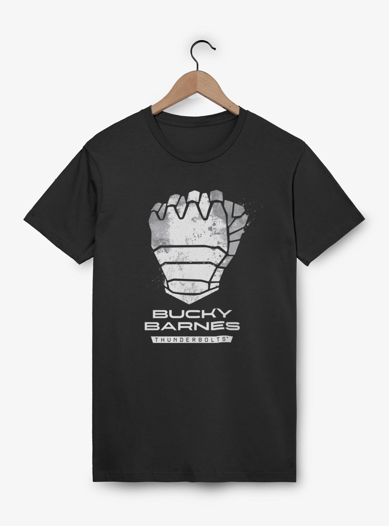 Marvel Thunderbolts* Bucky Barnes Logo T-Shirt, BLACK, hi-res