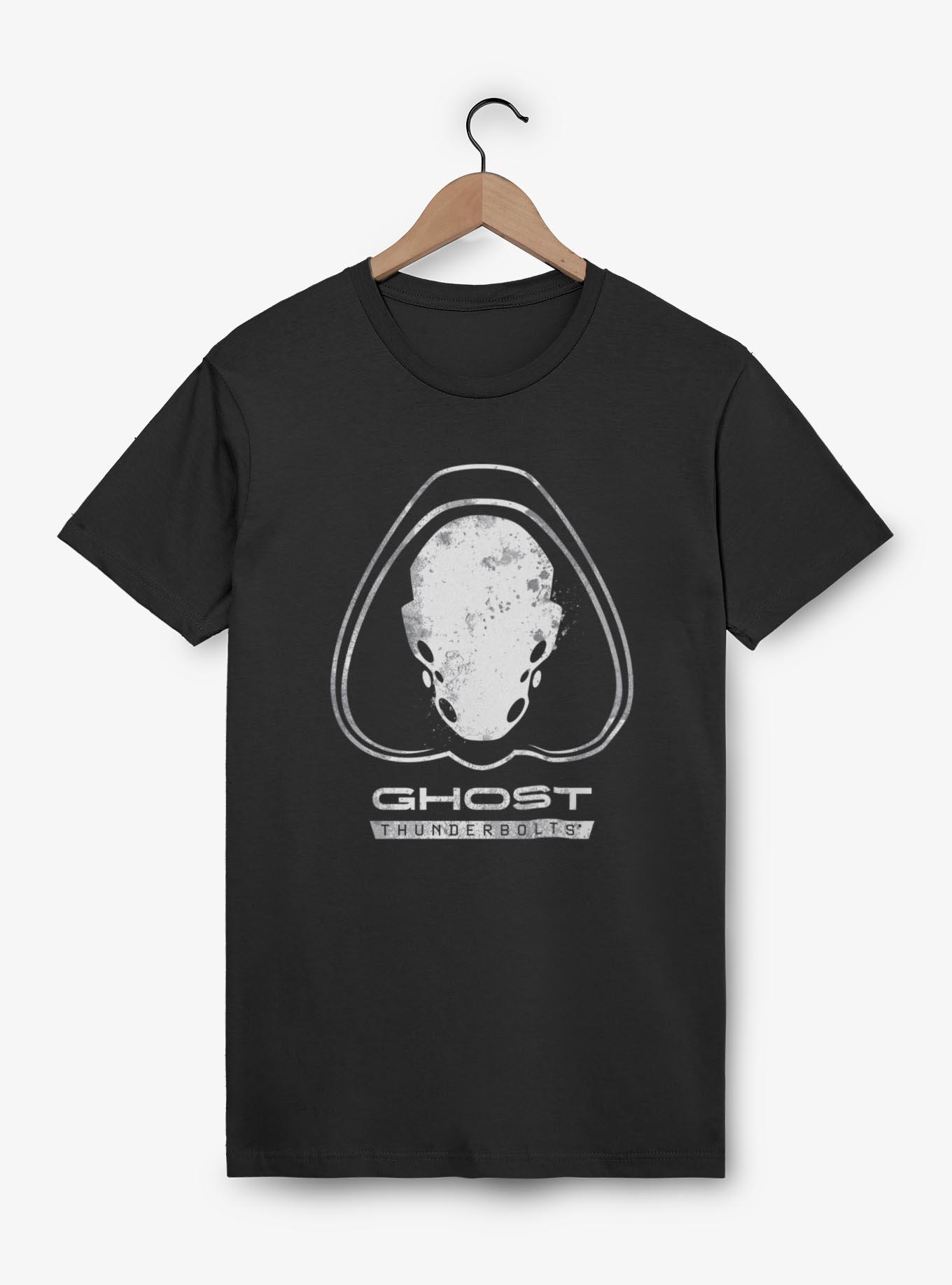 Marvel Thunderbolts* Ghost Logo T-Shirt, BLACK, hi-res