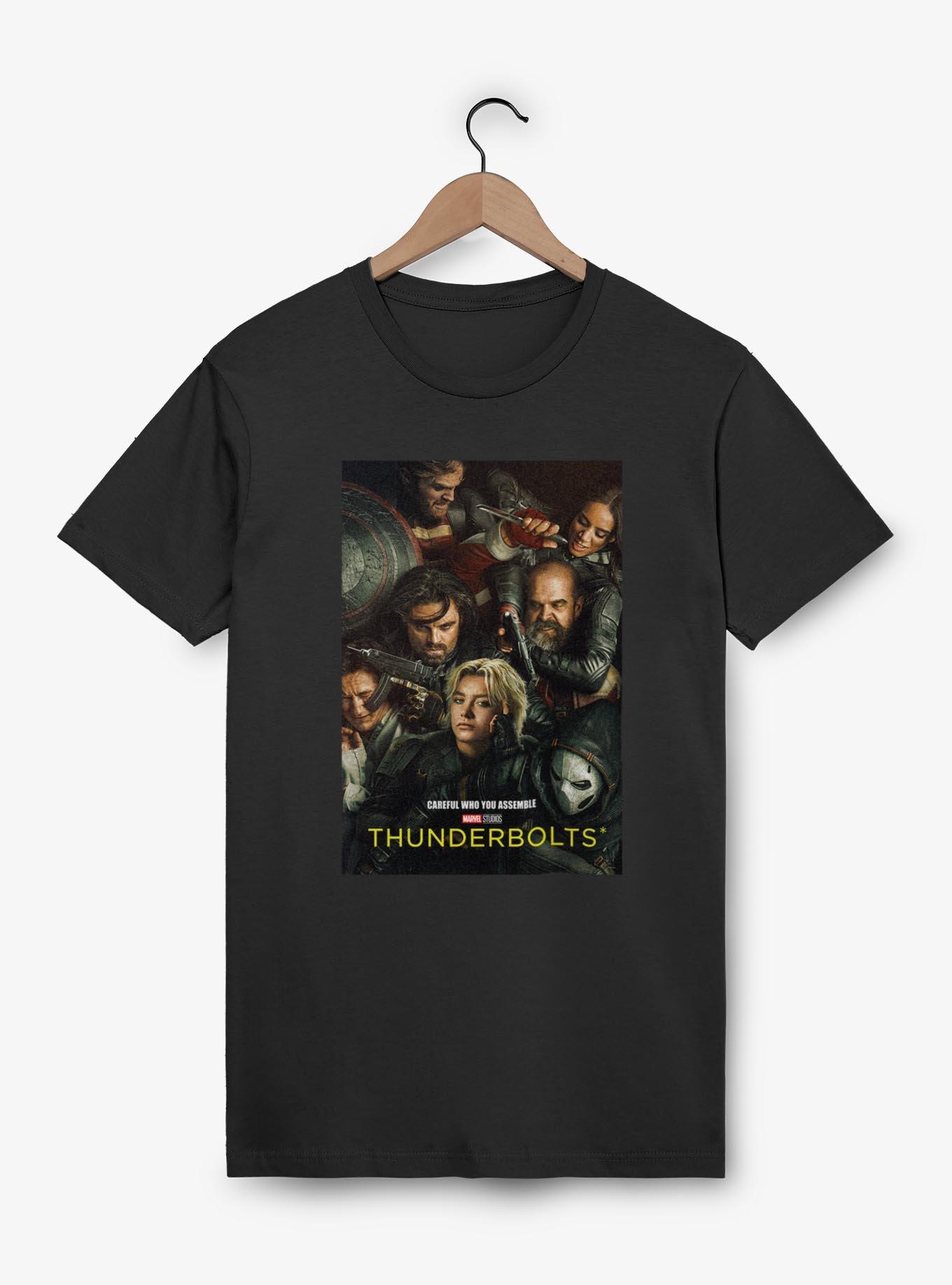 Marvel Thunderbolts* Group Poster T-Shirt, BLACK, hi-res