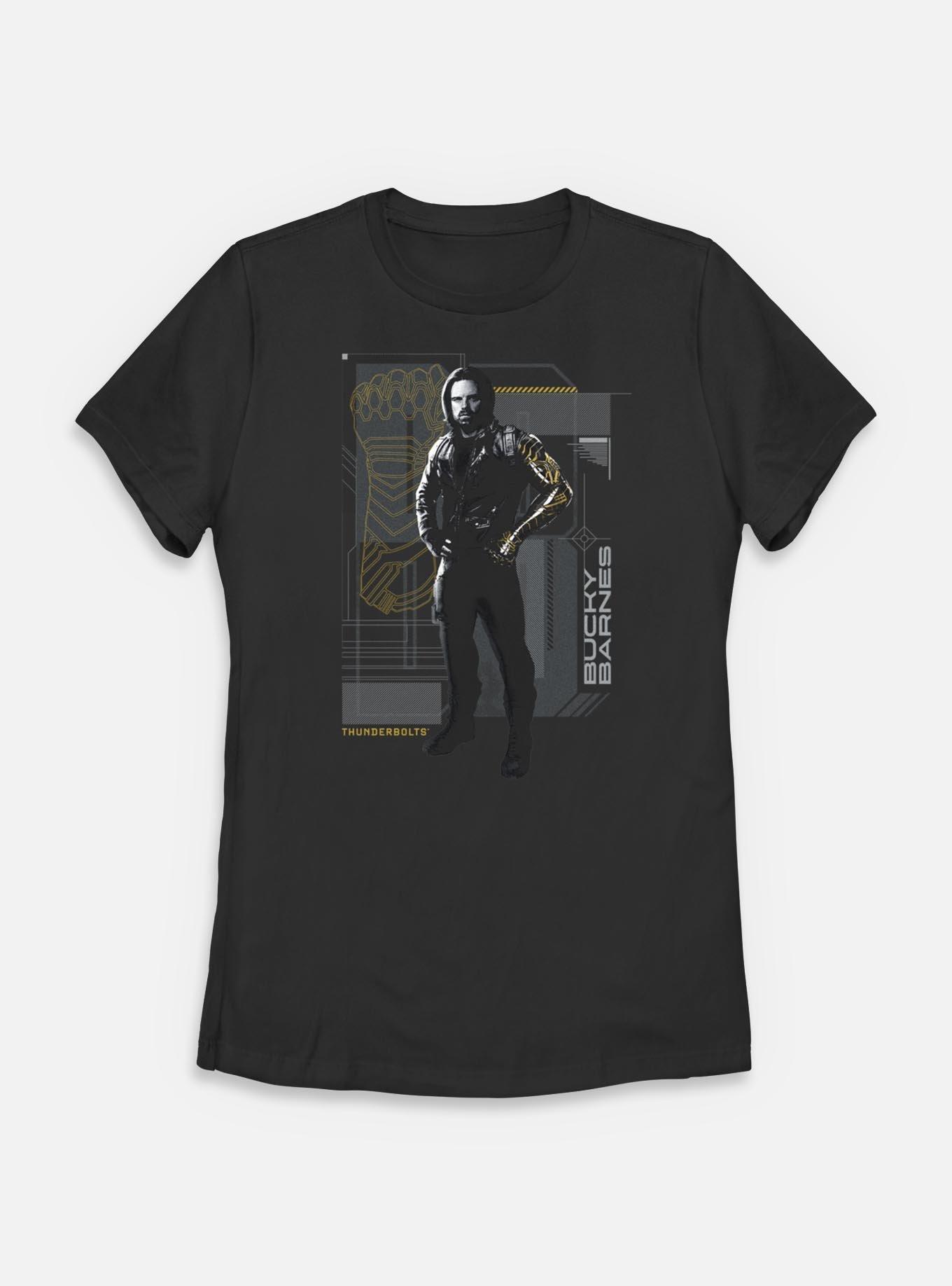 Marvel Thunderbolts* Bucky Barnes Pose Womens T-Shirt, , hi-res