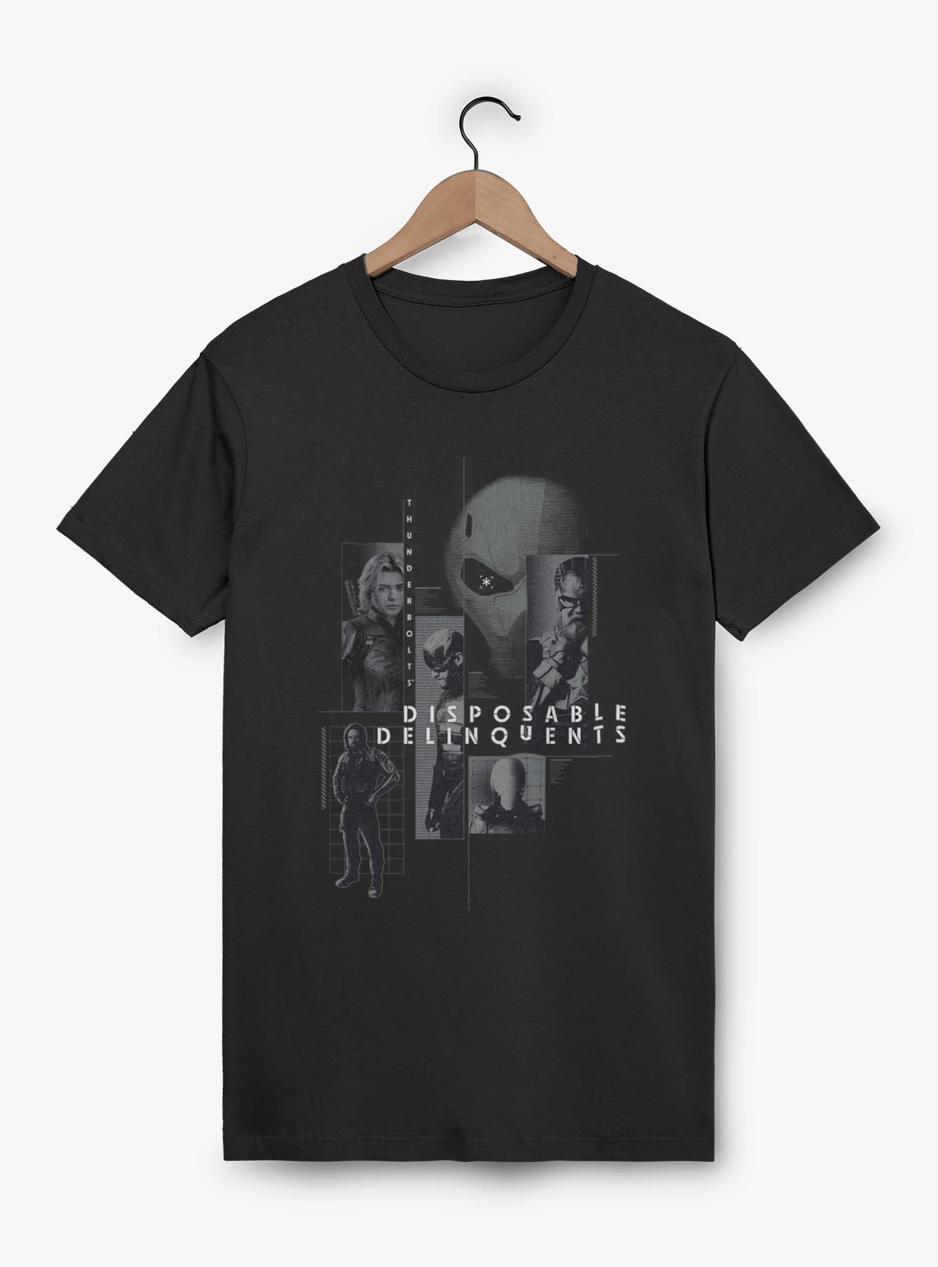 Marvel Thunderbolts* Disposable Delinquents Group T-Shirt, BLACK, hi-res