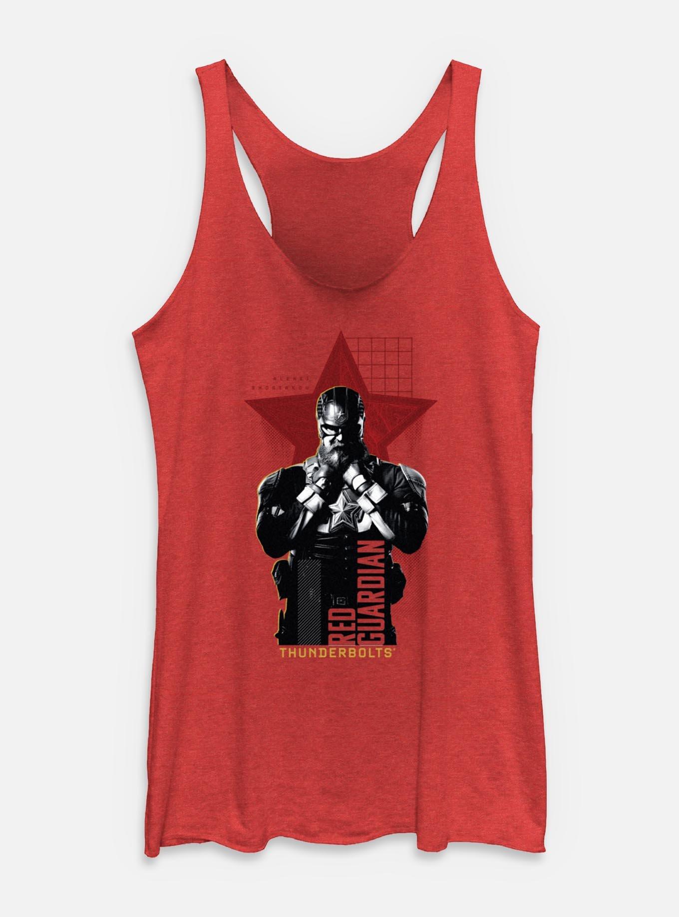 Marvel Thunderbolts* Alexei Shostakov Red Guardian Womens Tank Top, RED HTR, hi-res
