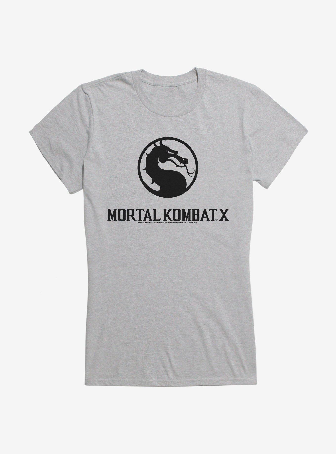 Mortal Kombat X Logo Girls T-Shirt