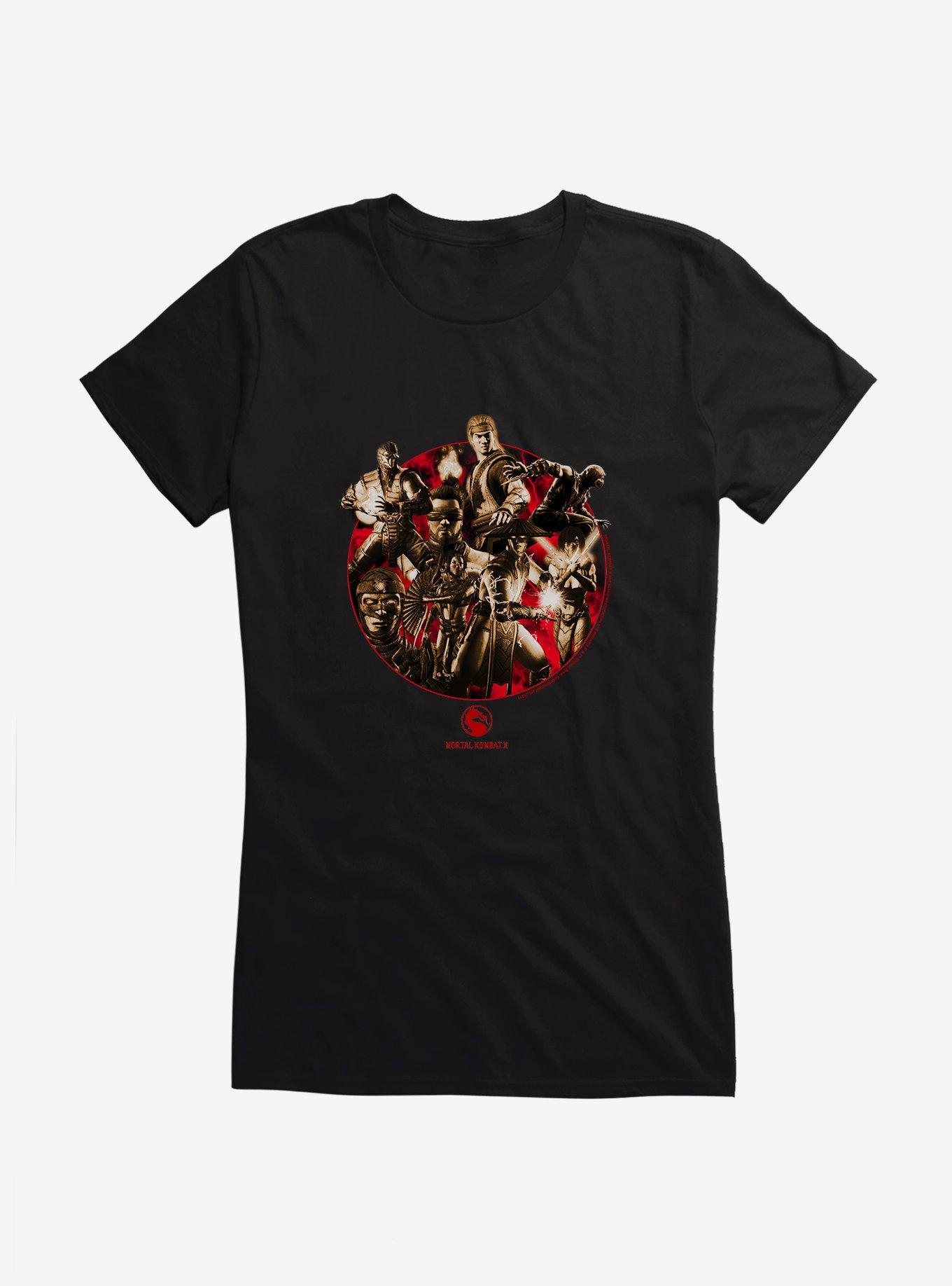 Mortal Kombat Group Girls T-Shirt