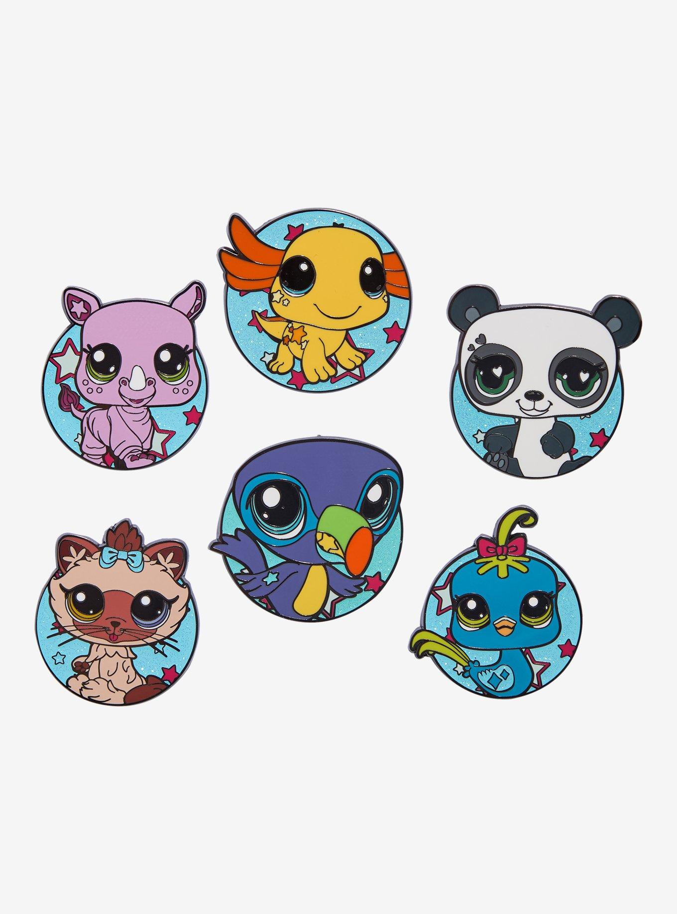Buckle-Down The Littlest Pet Shop Portrait Blind Box Enamel Pin Hot Topic Exclusive, , hi-res