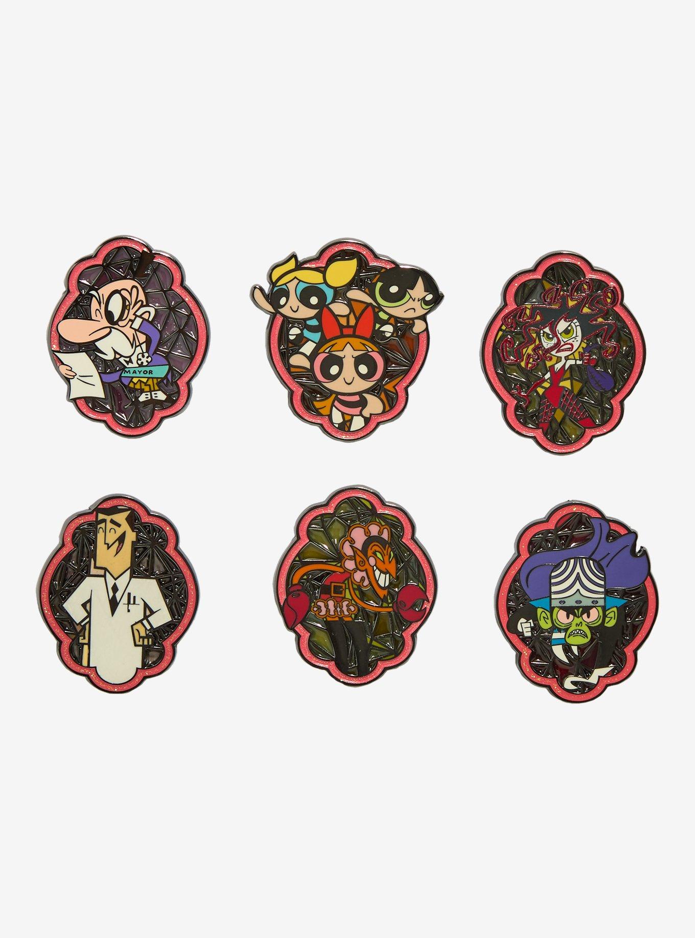 Buckle-Down The Powerpuff Girls Character Portrait Blind Box Enamel Pin Hot Topic Exclusive, , hi-res