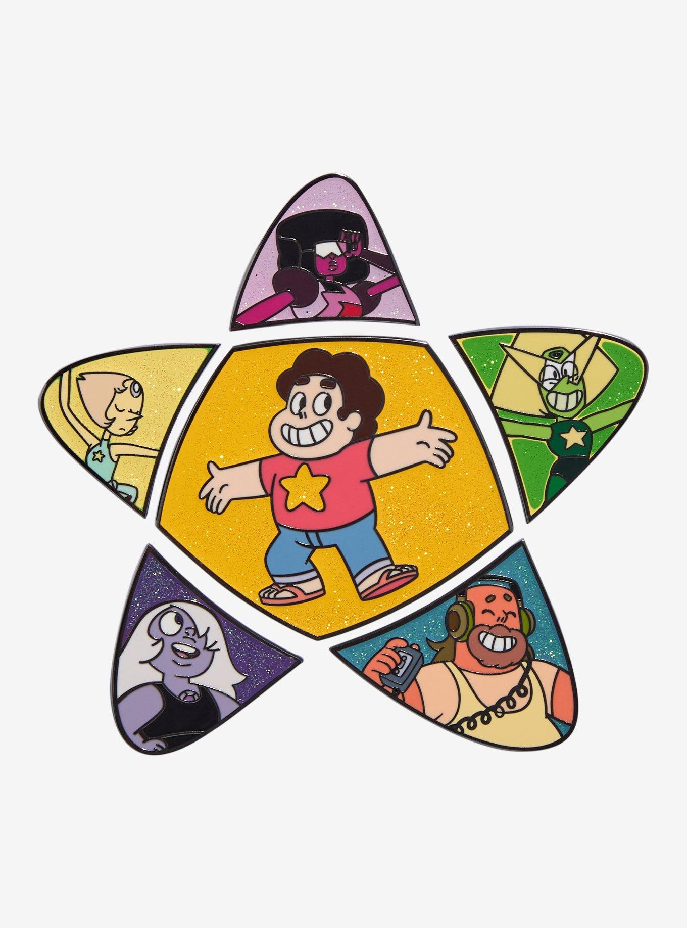 Buckle-Down Steven Universe Gems Star Blind Box Enamel Pin Hot Topic Exclusive, , hi-res