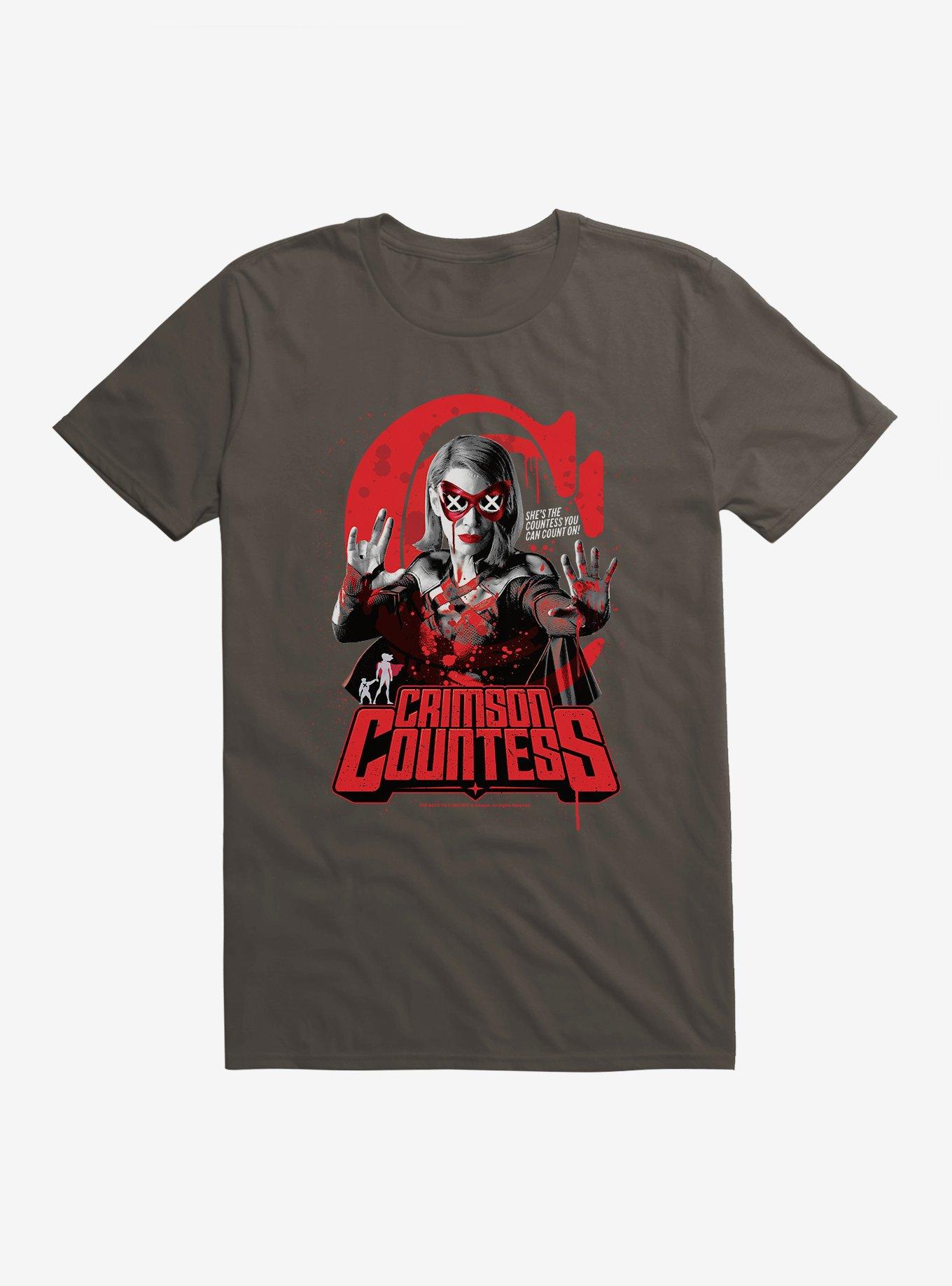 The Boys Count On Crimson Countess T-Shirt, , hi-res