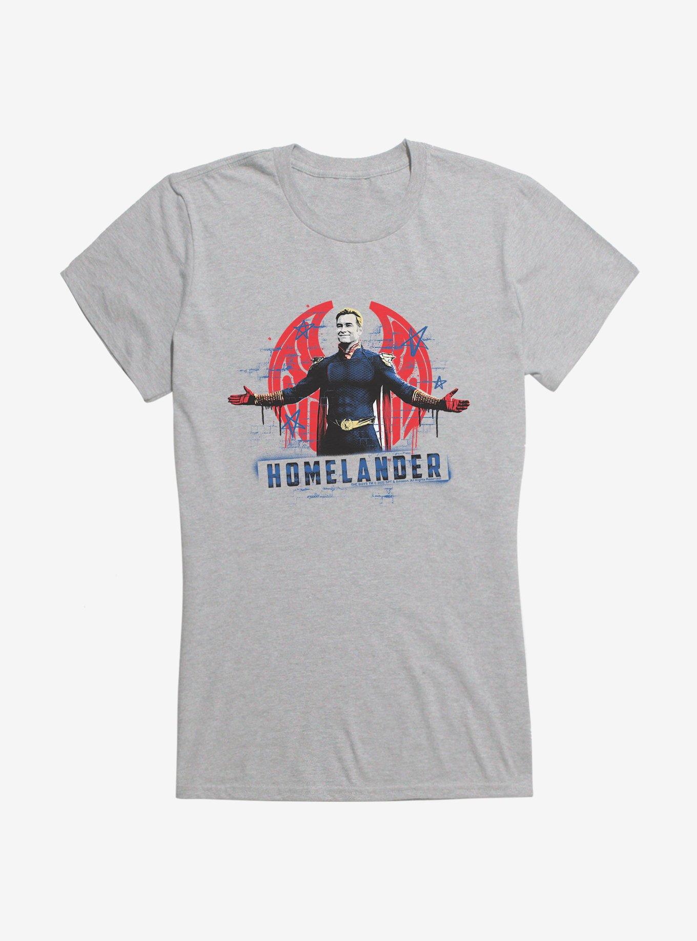 The Boys Homelander Girls T-Shirt, SPORT GRAY, hi-res