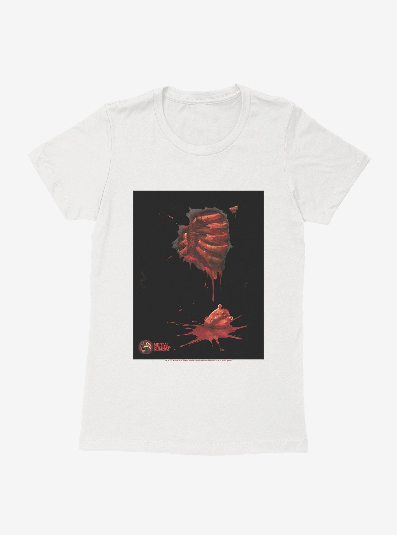 Mortal Kombat 9 Bleeding Ribcage Womens T-Shirt, , hi-res