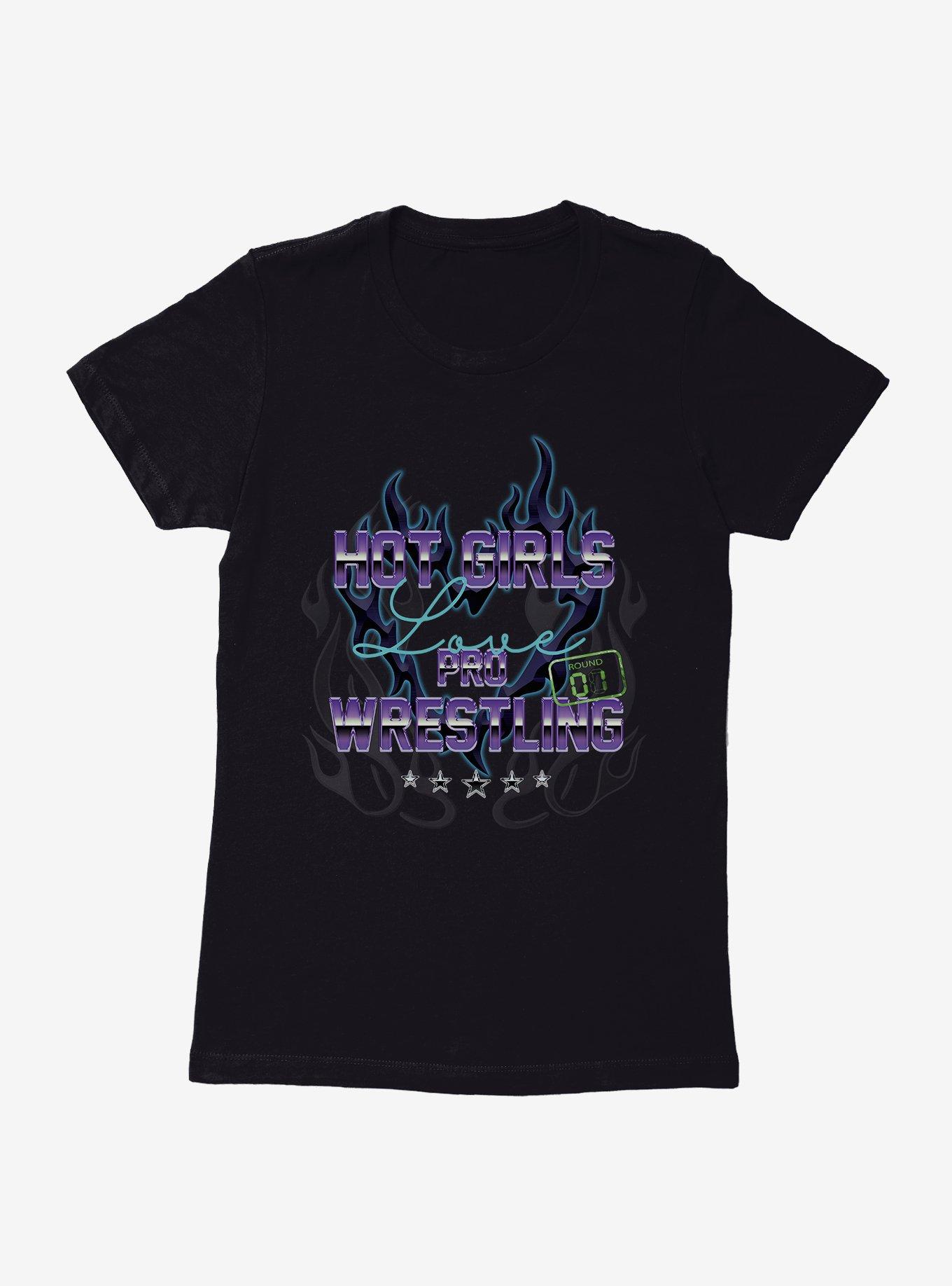Hot Girls Love Pro Wrestling Womens T-Shirt, , hi-res