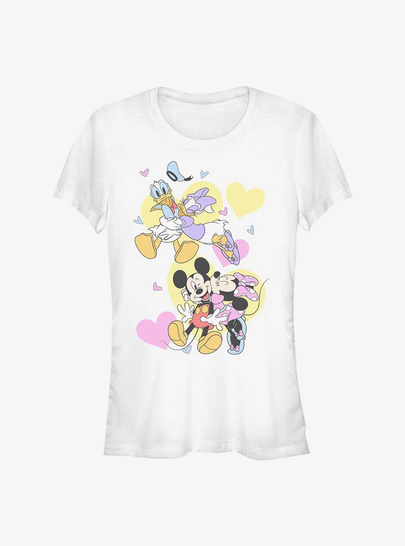 Disney Mickey Mouse Couple Of Loves Girls T-Shirt, , hi-res