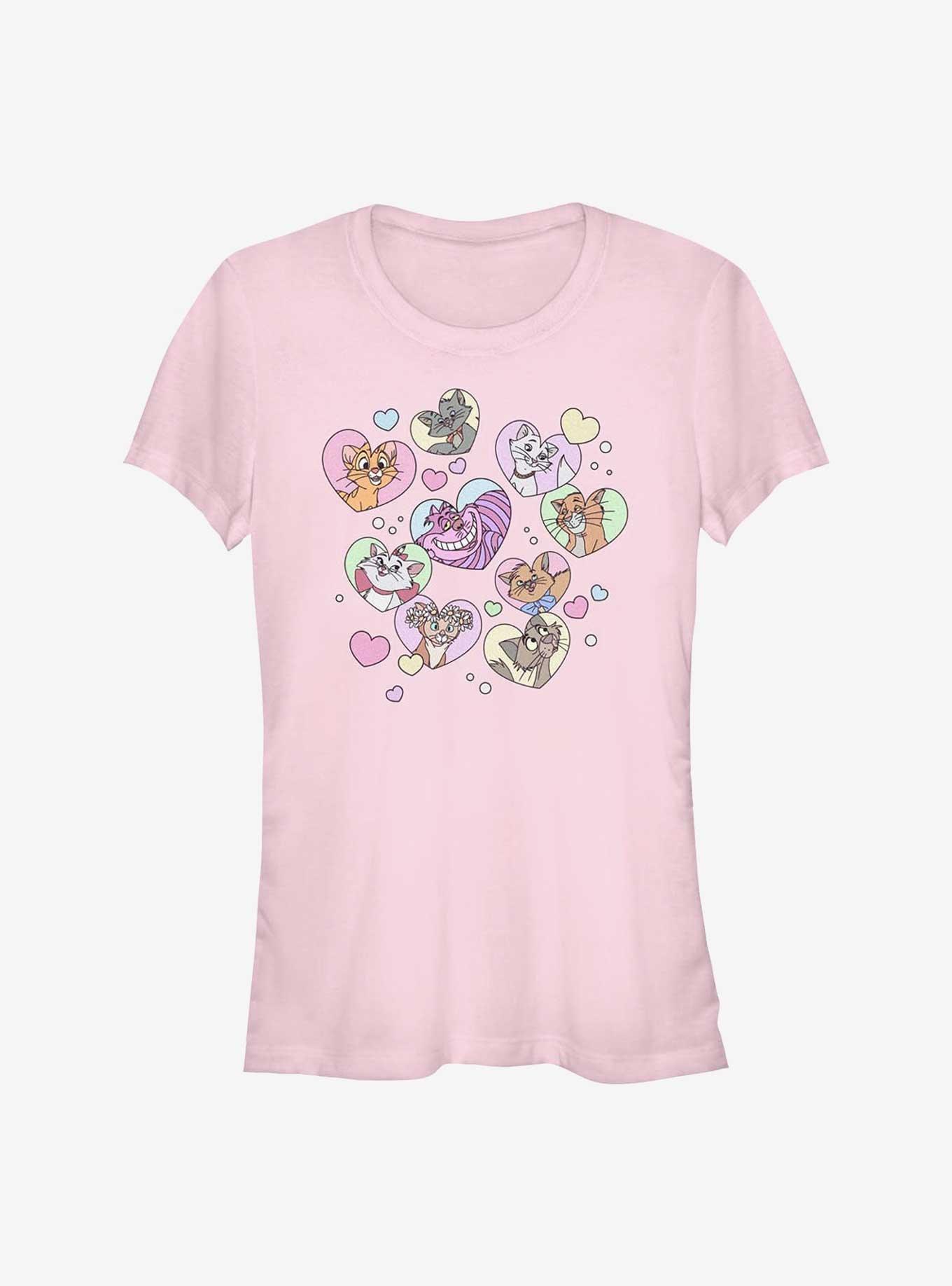 Disney Channel Cat Hearts Girls T-Shirt, , hi-res