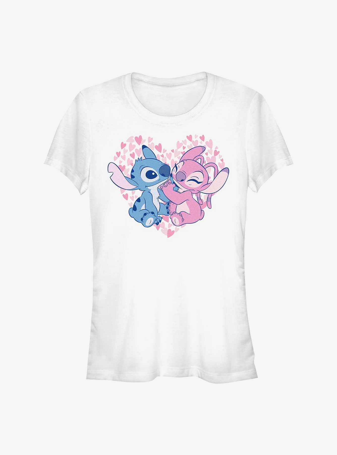 Disney Lilo & Stitch Together Love Angel Girls T-Shirt, , hi-res