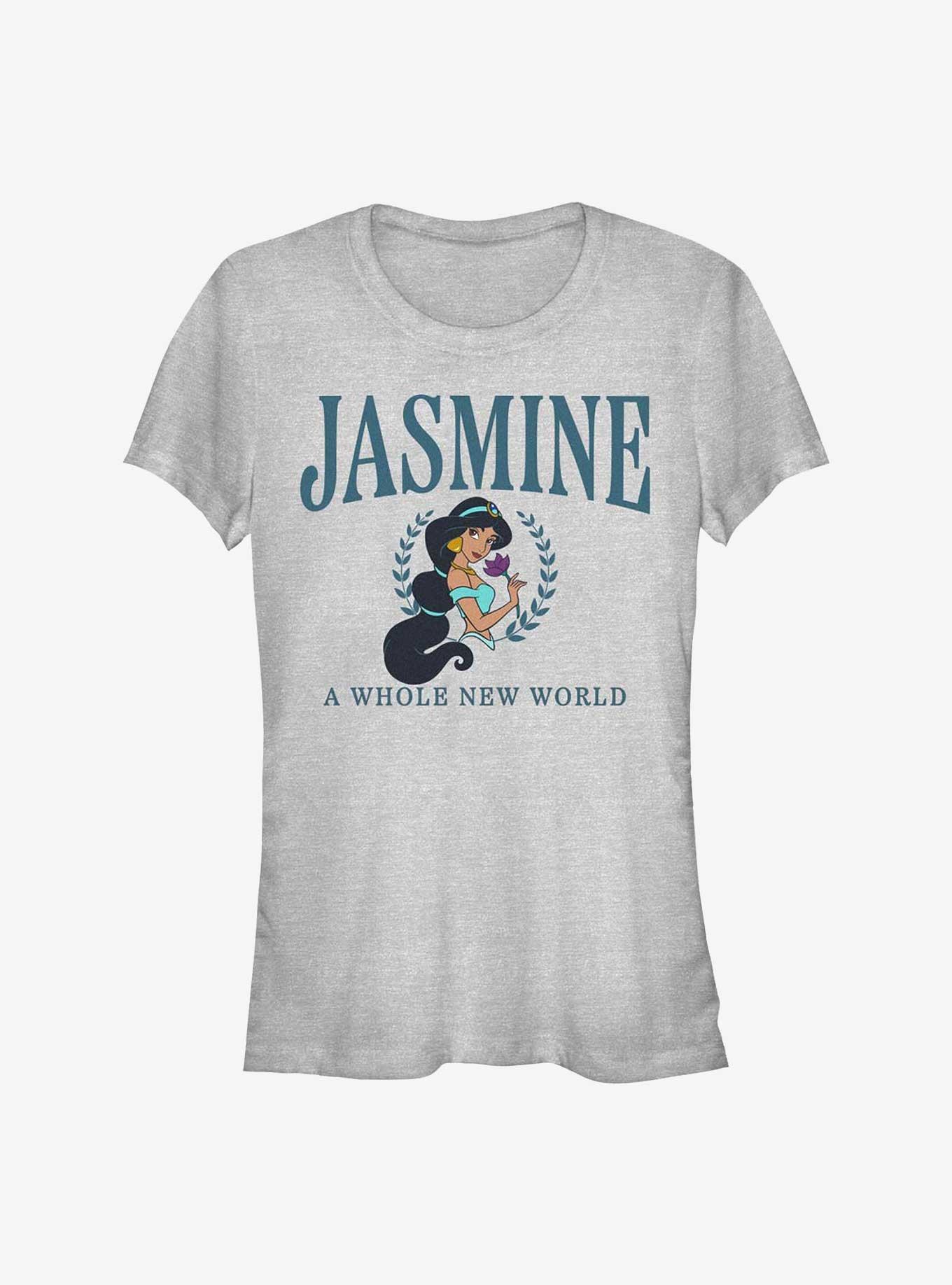 Disney Princesses Jasmine Collegiate Girls T-Shirt, , hi-res