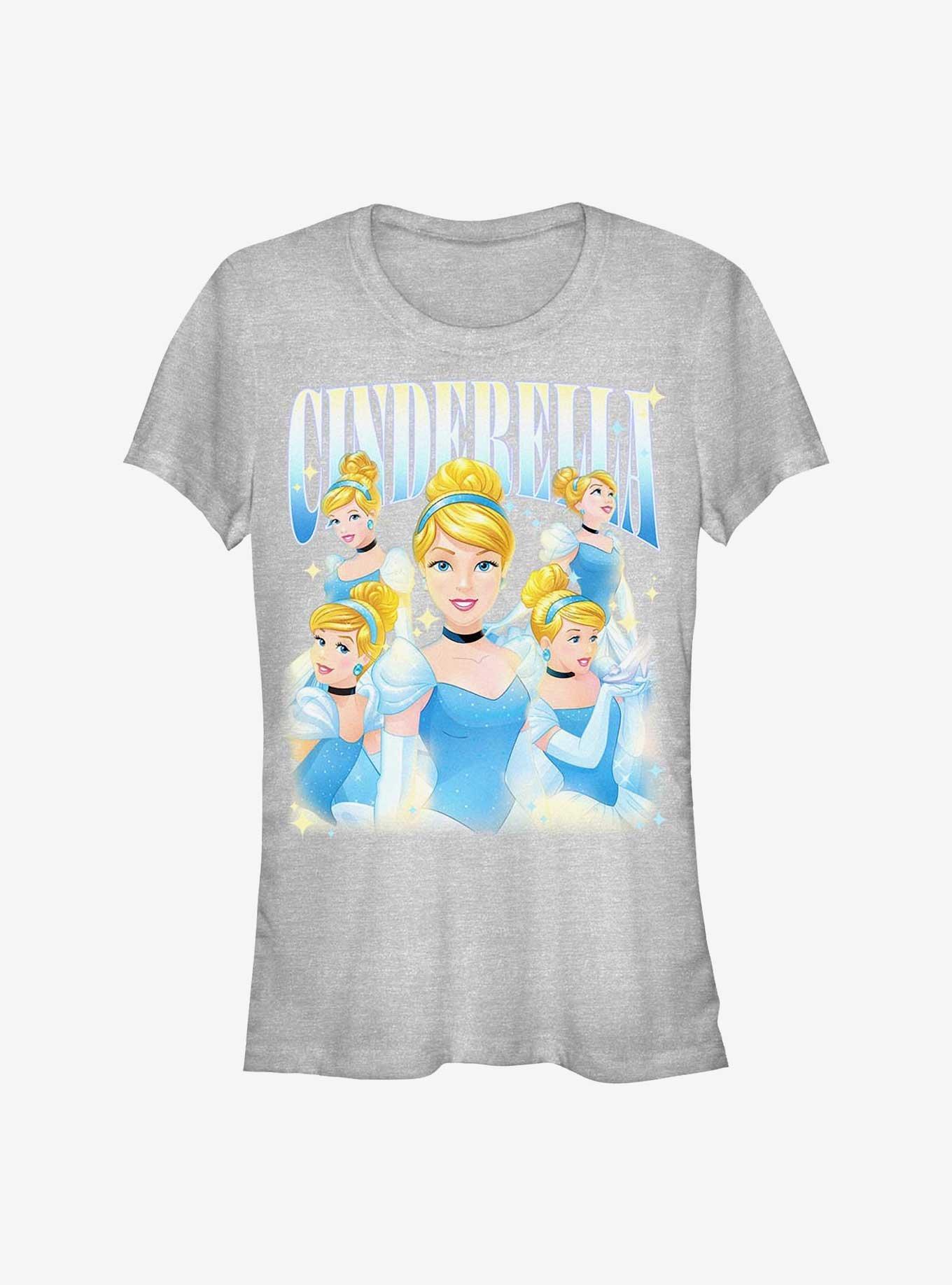 Disney Princesses Retro Cinderella Girls T-Shirt