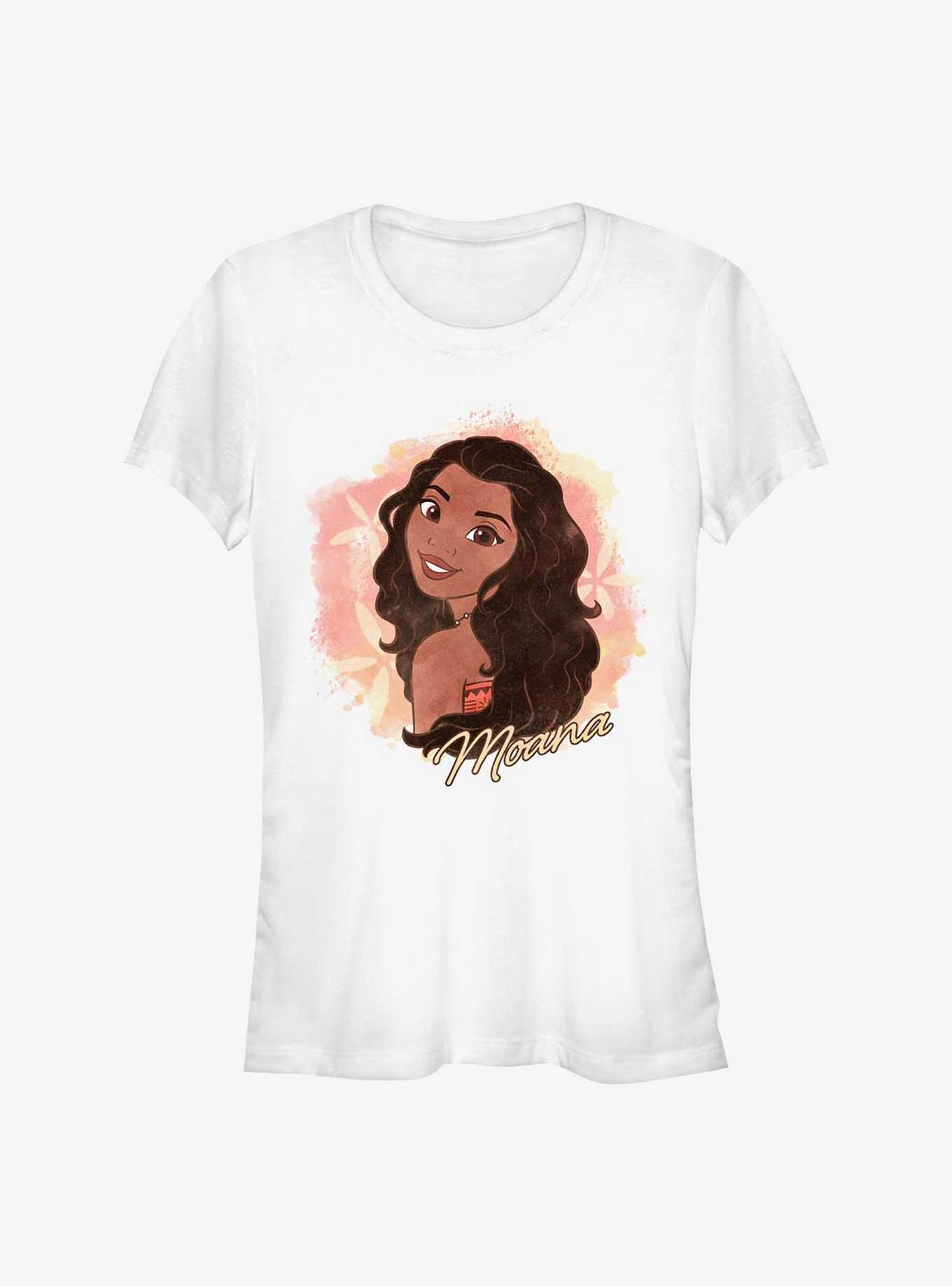 Disney Princesses Watercolor Moana Girls T-Shirt, , hi-res