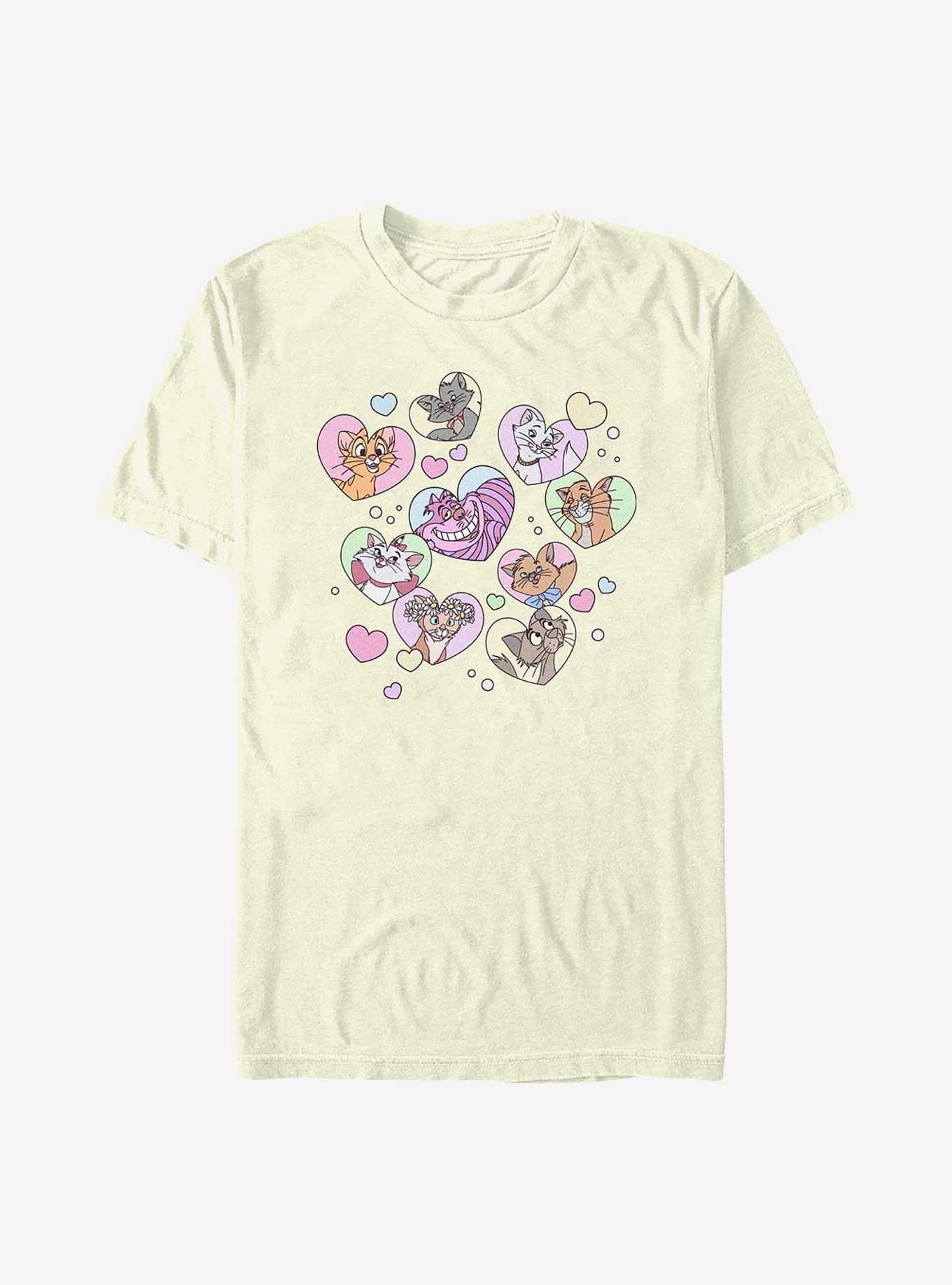 Disney Channel Cat Hearts T-Shirt, , hi-res