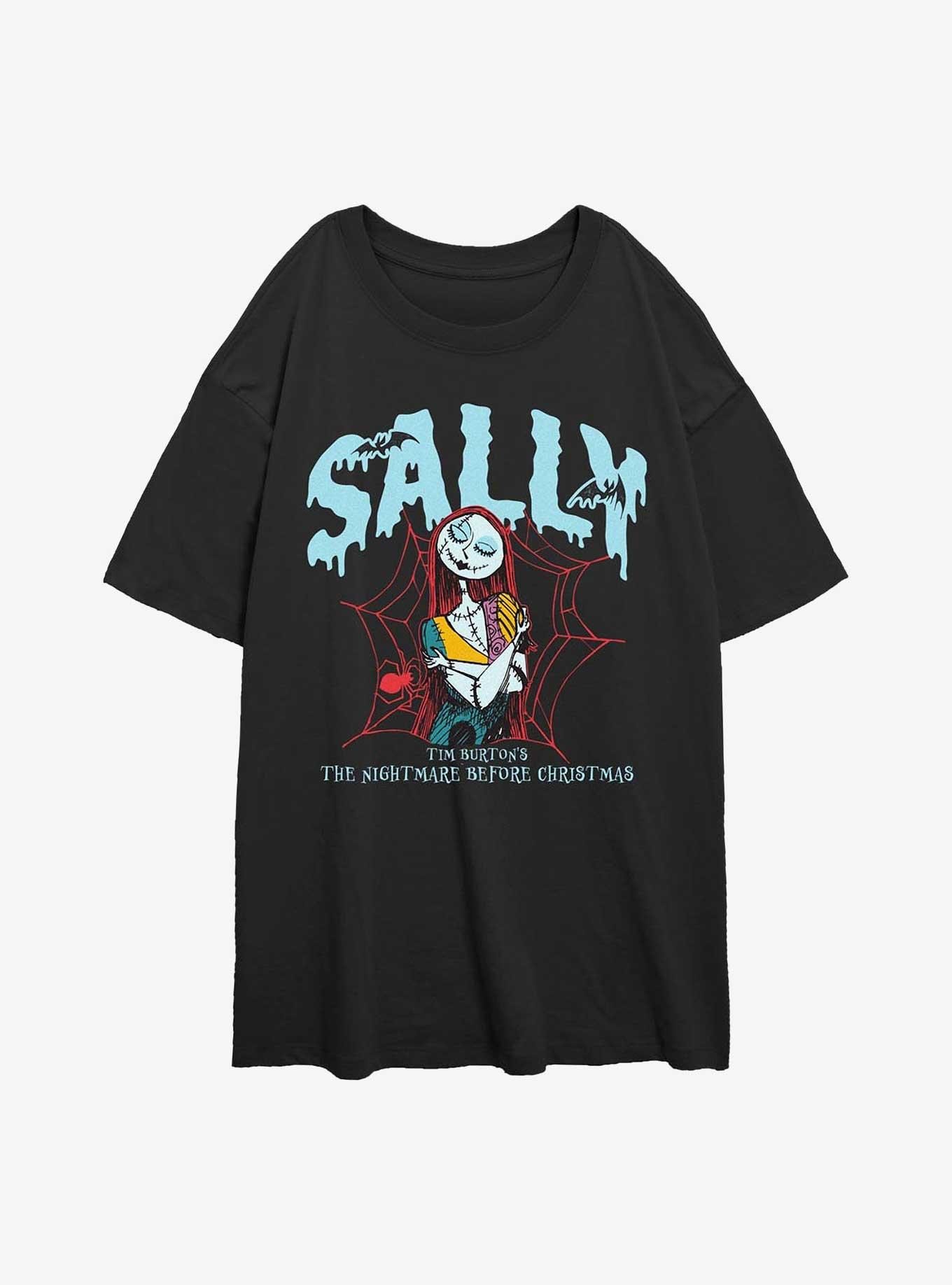 Disney The Nightmare Before Christmas Sally Girls Oversized T-Shirt, , hi-res