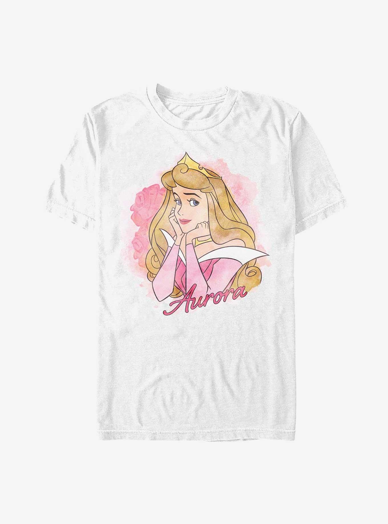 Disney Princesses Watercolor Aurora T-Shirt, , hi-res