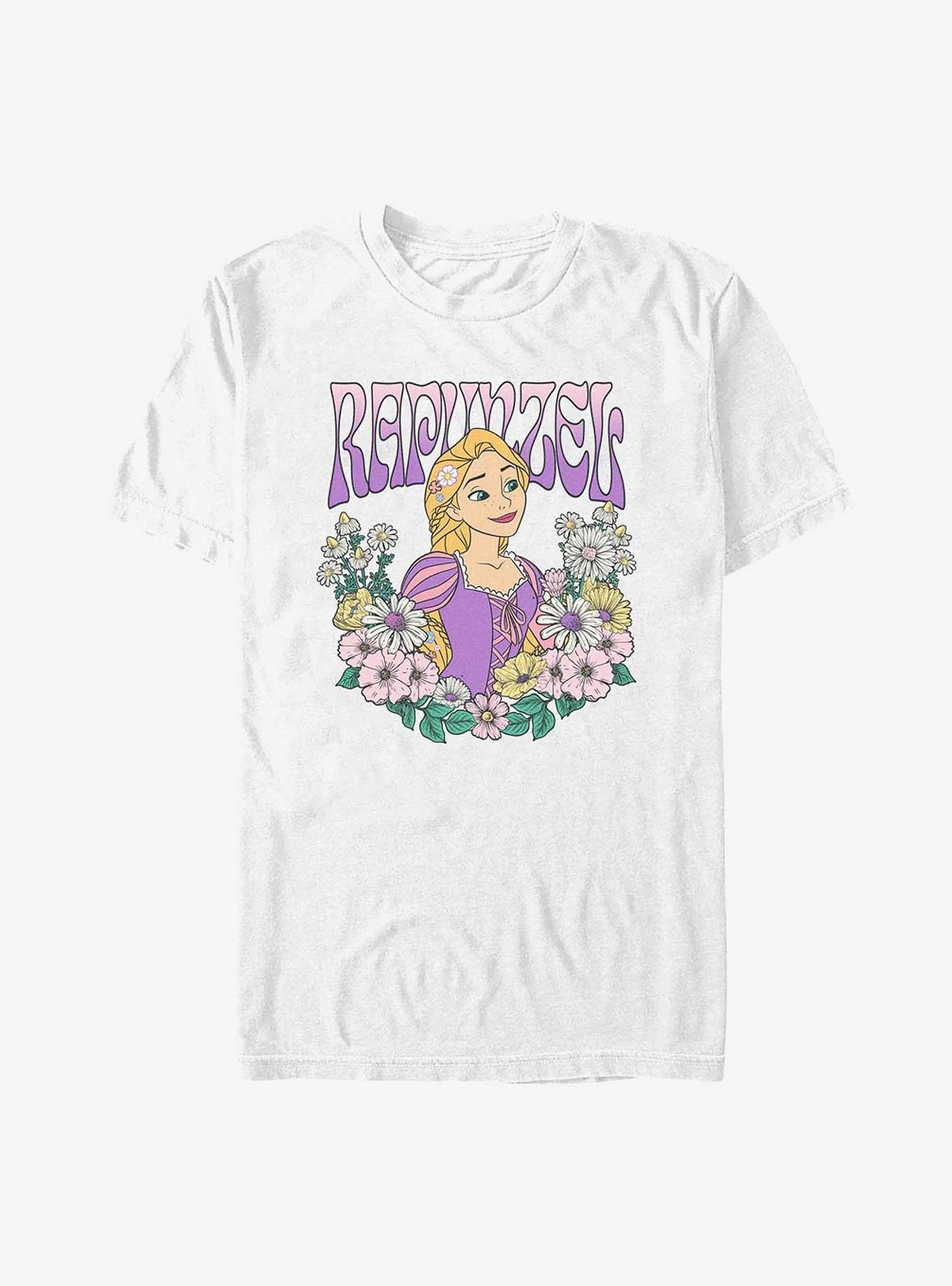 Disney Princesses Rapunzel Floral Wreath T-Shirt, , hi-res