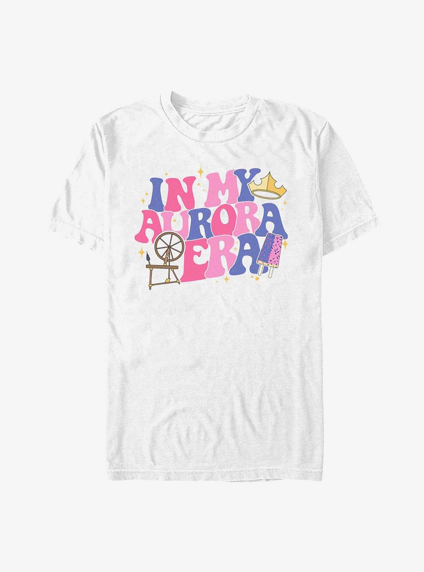 Disney Princesses In My Aurora Era T-Shirt, WHITE, hi-res