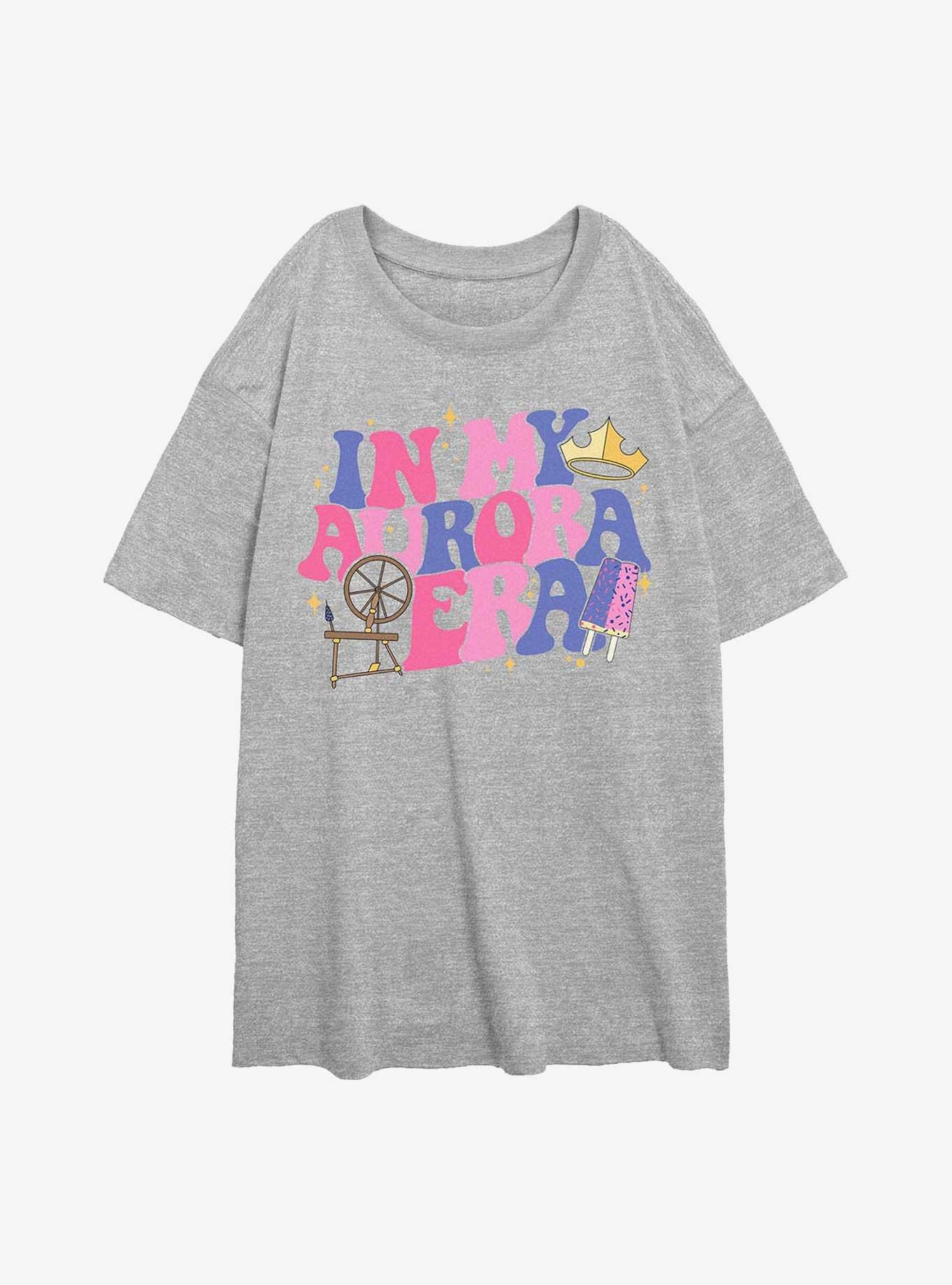 Disney Princesses In My Aurora Era Girls Oversized T-Shirt, , hi-res