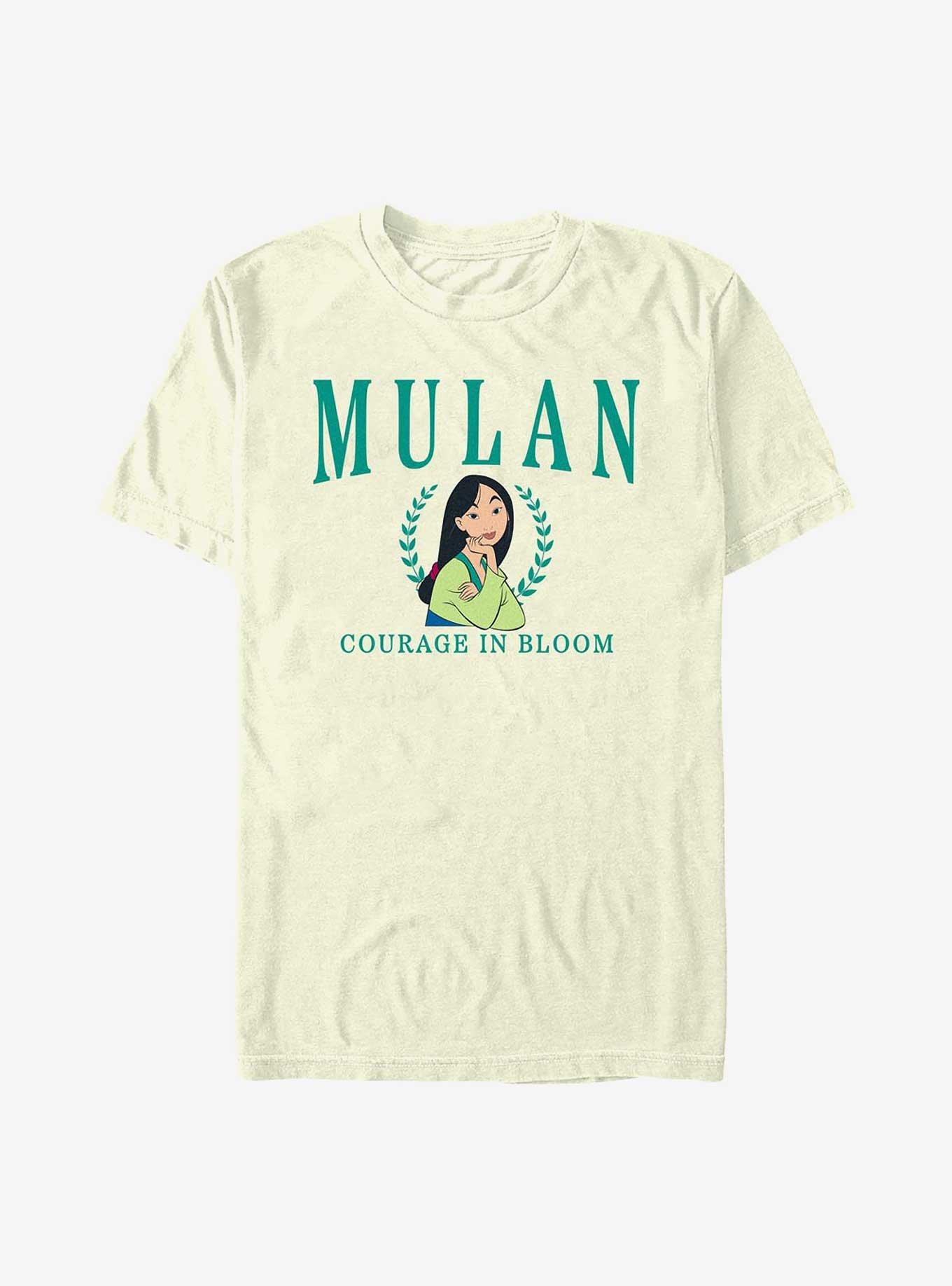 Disney Princesses Mulan Collegiate T-Shirt, NATURAL, hi-res