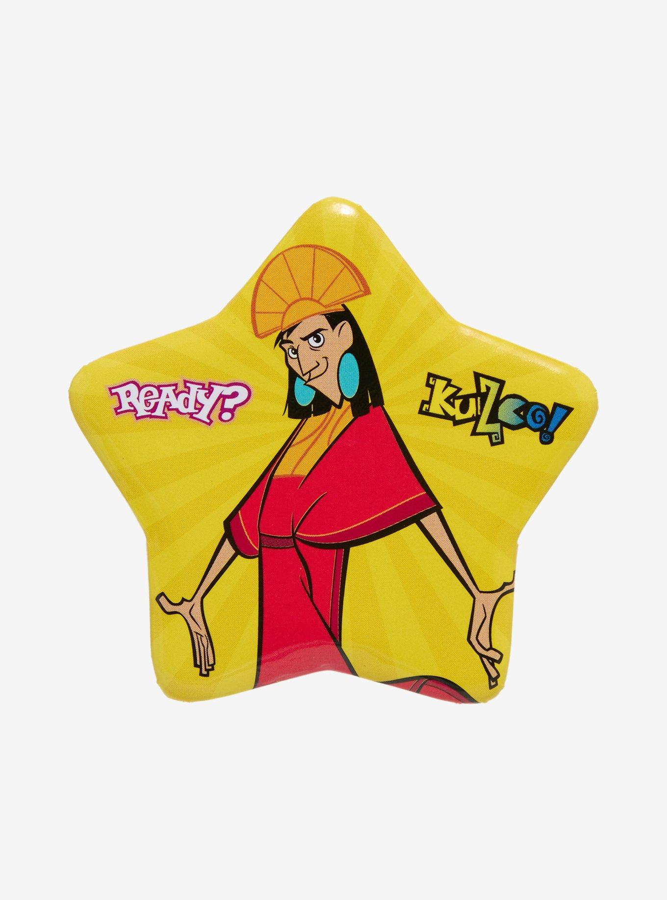 Disney The Emperor's New Groove Kuzco Portrait Star Button Pin, , hi-res